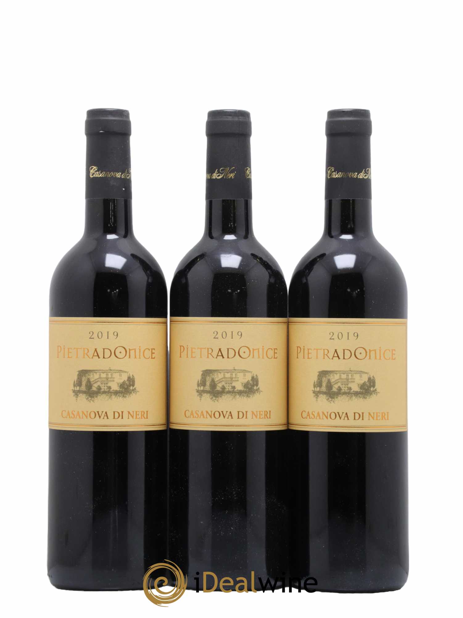 Toscana IGT Pietradonice Casanova di Neri 2019 - Lot de 6 bouteilles - 1