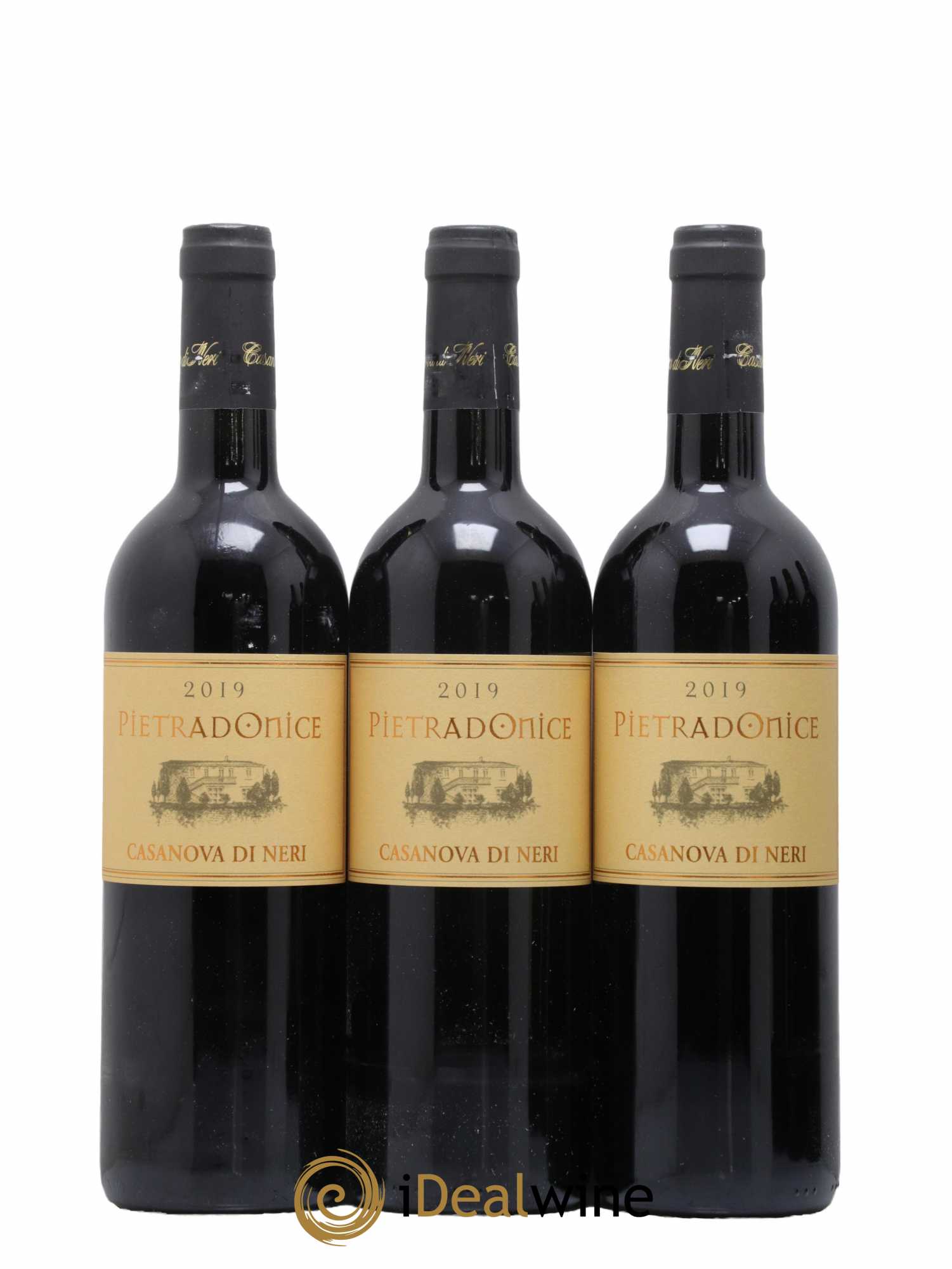 Toscana IGT Pietradonice Casanova di Neri 2019 - Lot de 6 bouteilles - 3