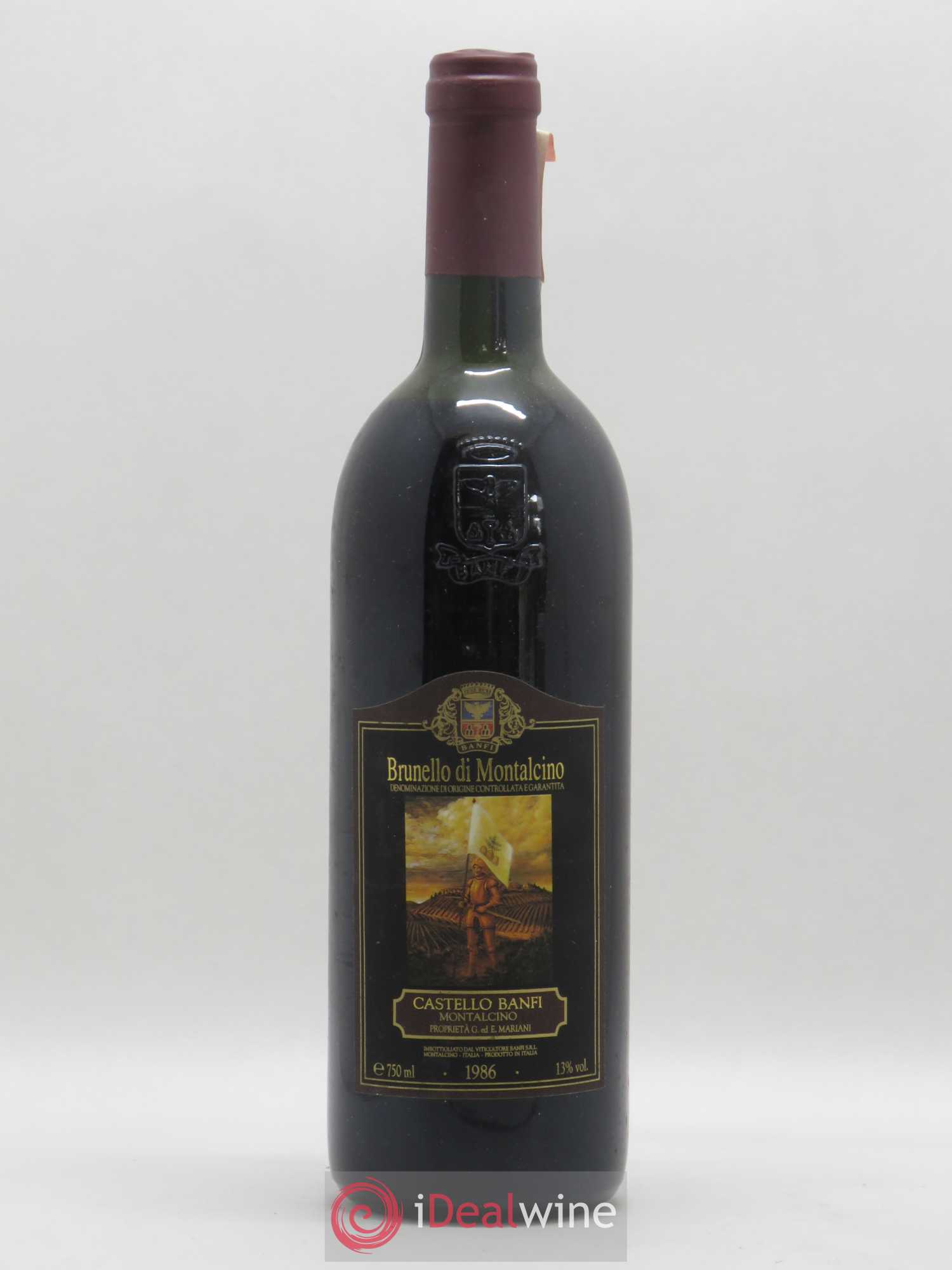 Brunello di Montalcino Castello Banfi 1986 - Lot de 1 bouteille - 0