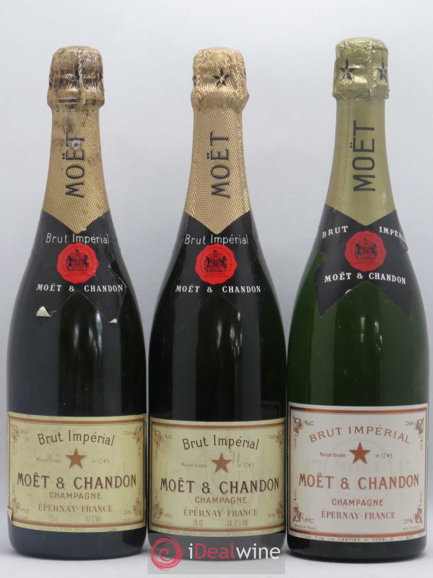 Impérial Brut Moët et Chandon - Lot de 3 bouteilles - 0
