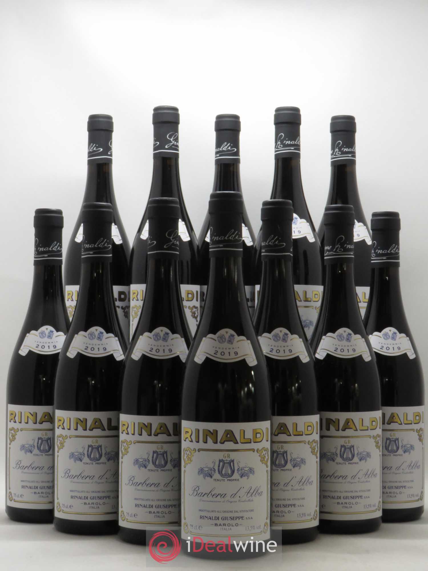 Barbera d'Alba Giuseppe Rinaldi 2019 - Posten von 12 Flaschen - 0