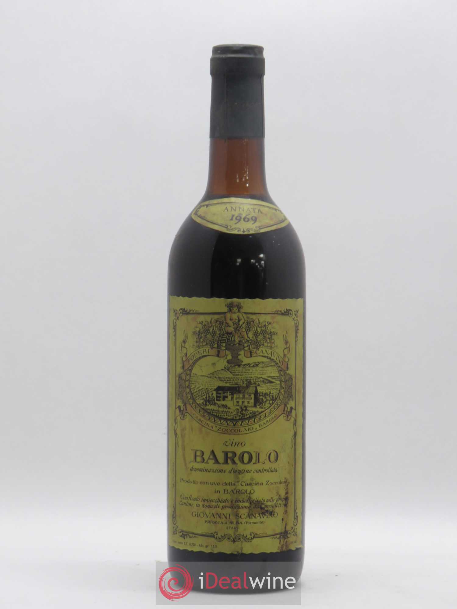 Barolo Giovanni Scanavino 1969 - Lot de 1 bouteille - 0