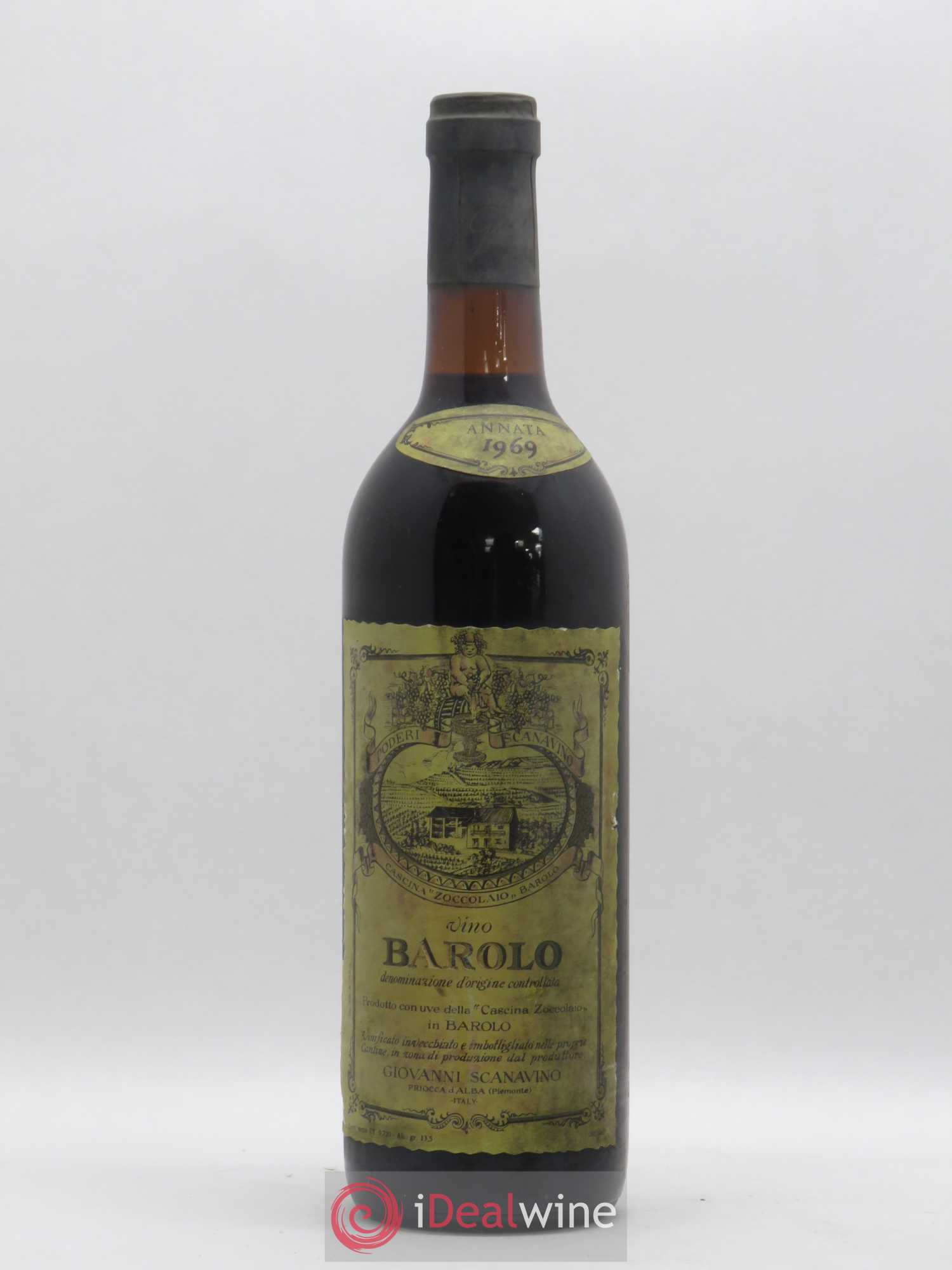 Barolo Giovanni Scanavino 1969 - Lot de 1 bouteille - 0