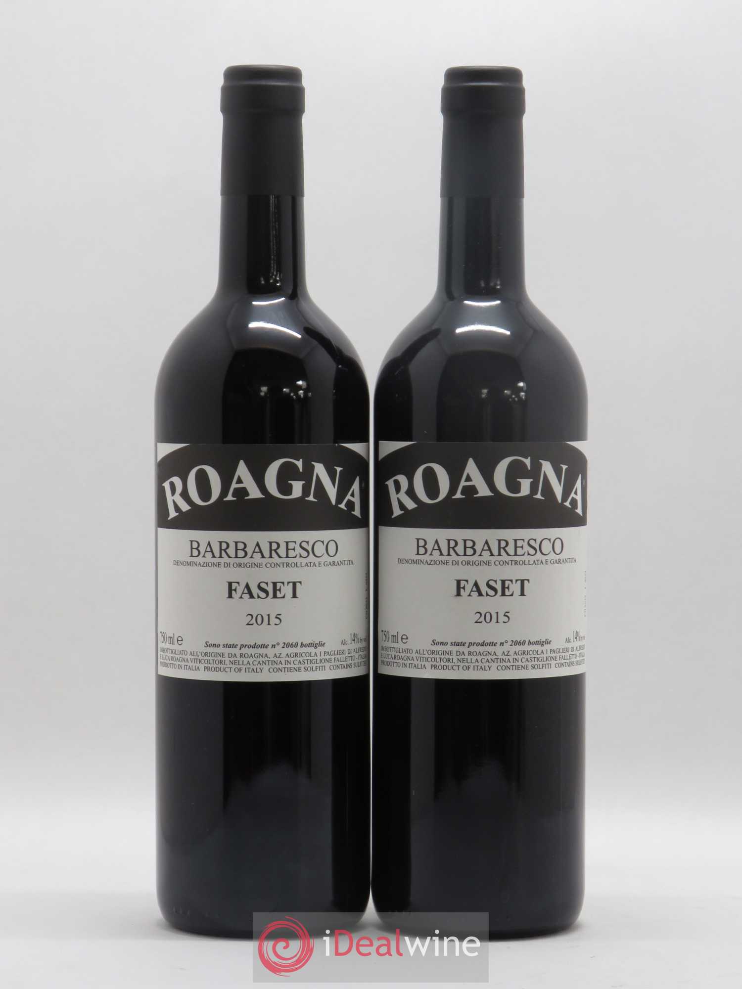 Barbaresco DOCG Faset Roagna 2015 - Lot de 2 bouteilles - 0