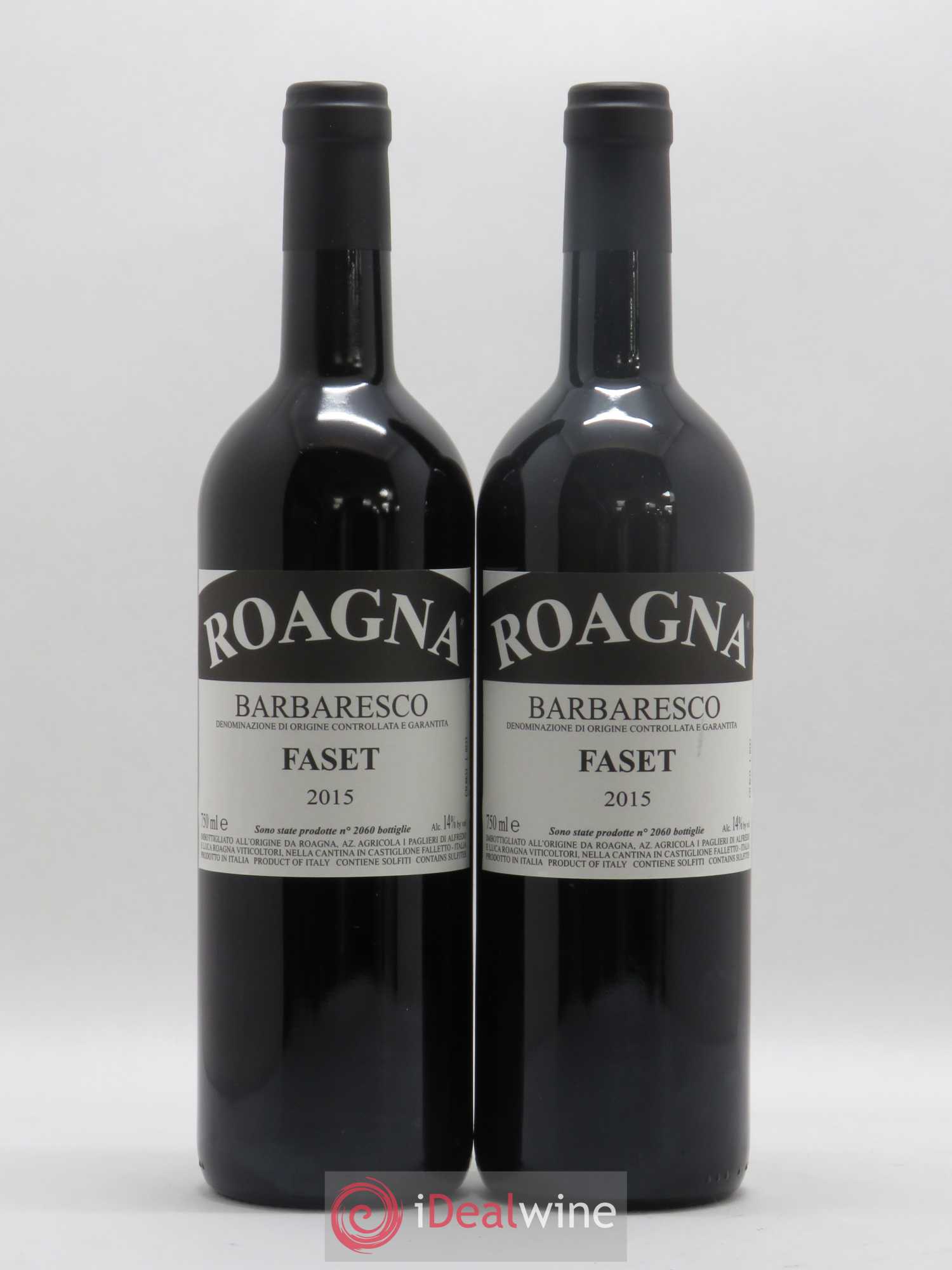 Barbaresco DOCG Faset Roagna 2015 - Lot de 2 bouteilles - 0