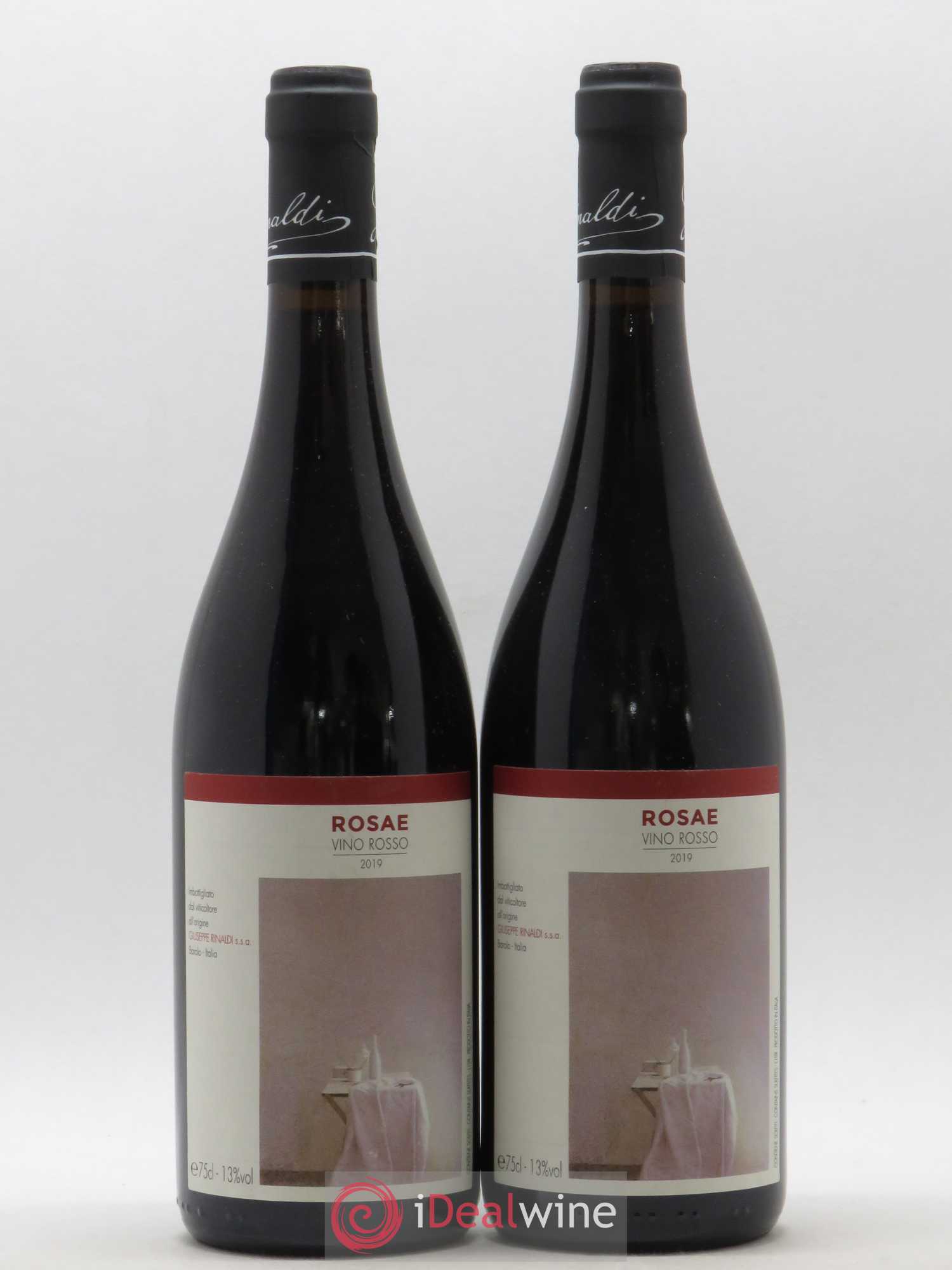 Italie Rosae Giuseppe Rinaldi 2019 - Lot de 2 bouteilles - 0