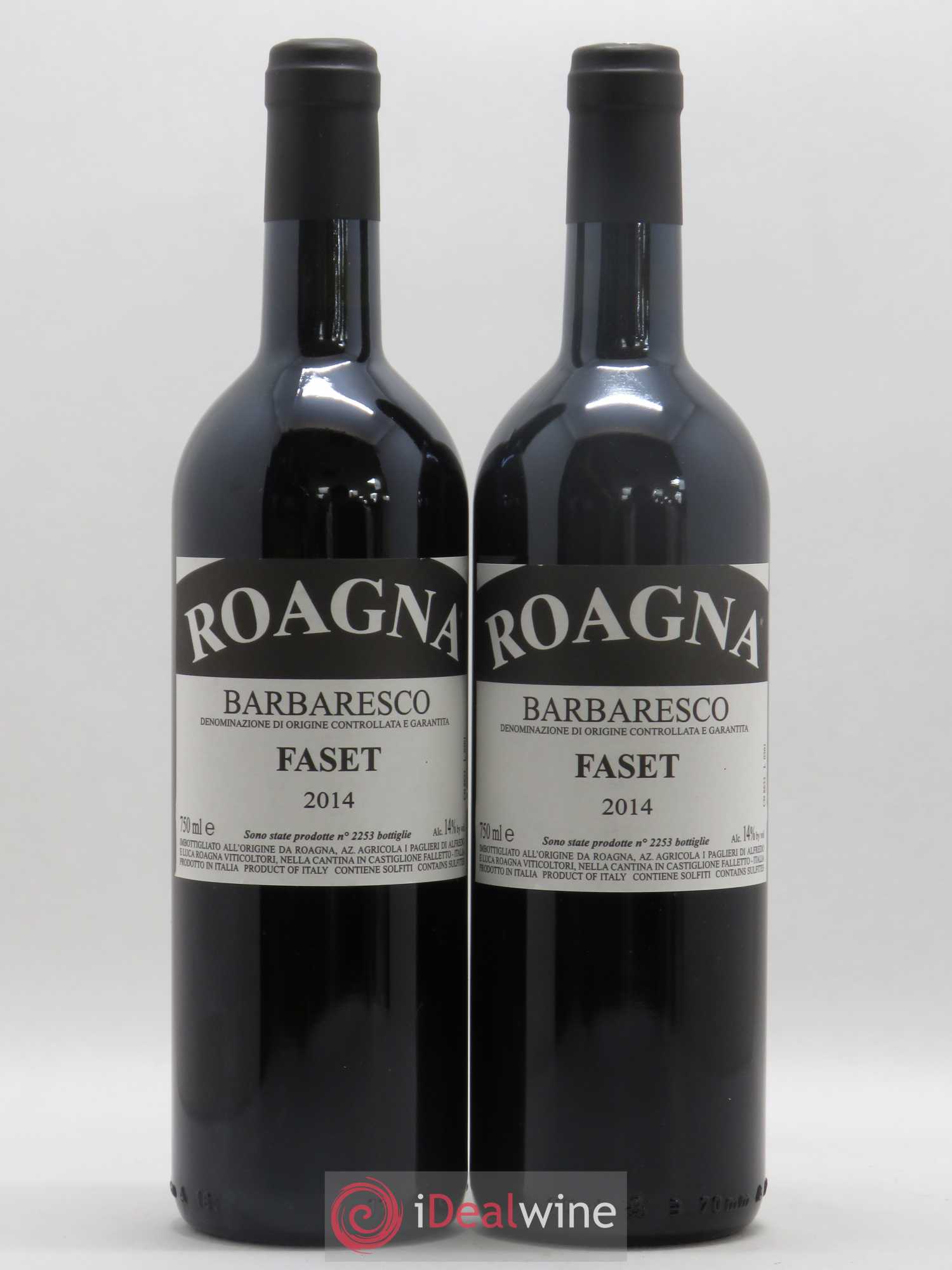 Barbaresco DOCG Faset Roagna 2014 - Lot de 2 bouteilles - 0
