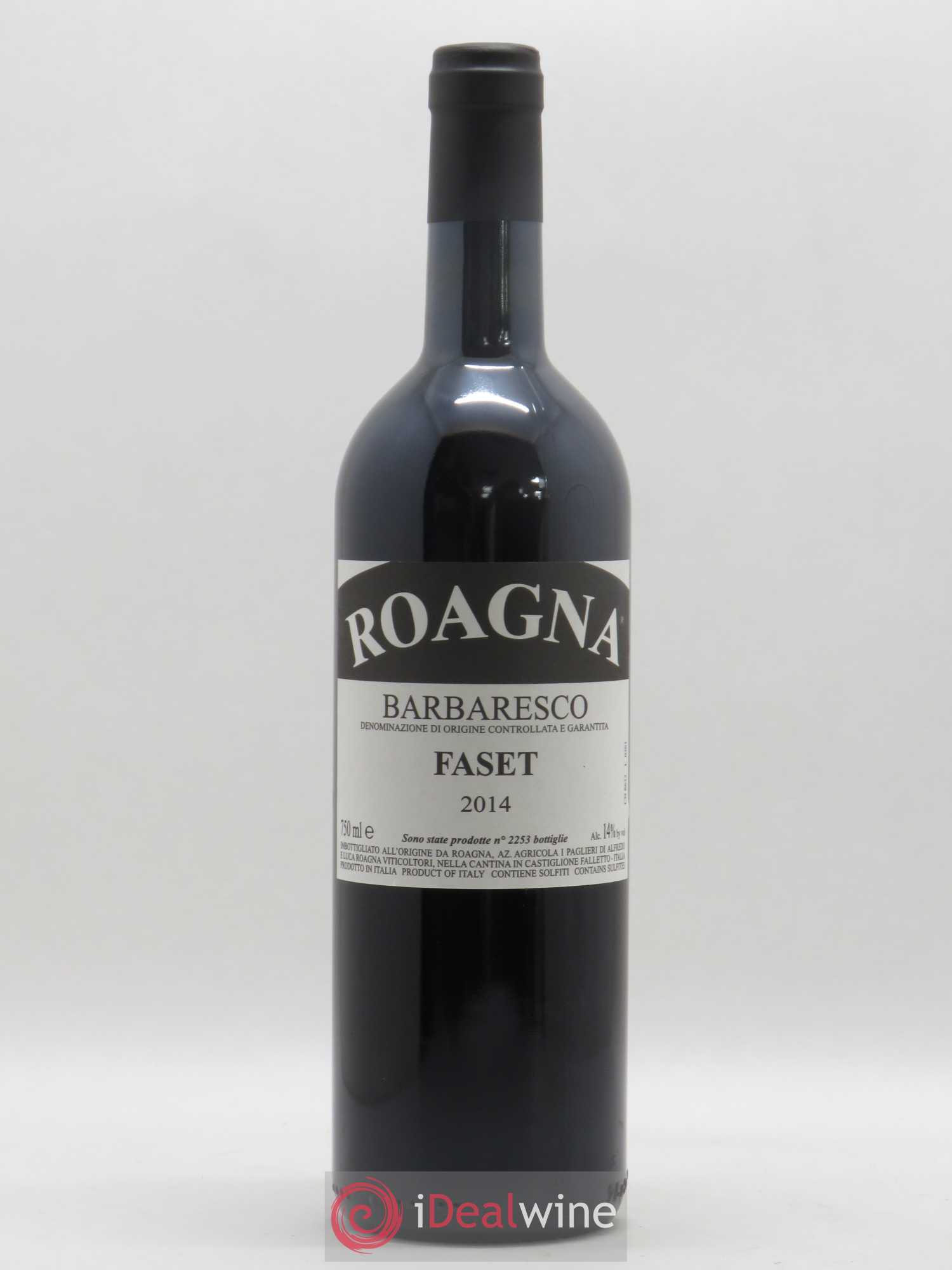 Barbaresco DOCG Faset Roagna 2014 - Lot de 1 bouteille - 0
