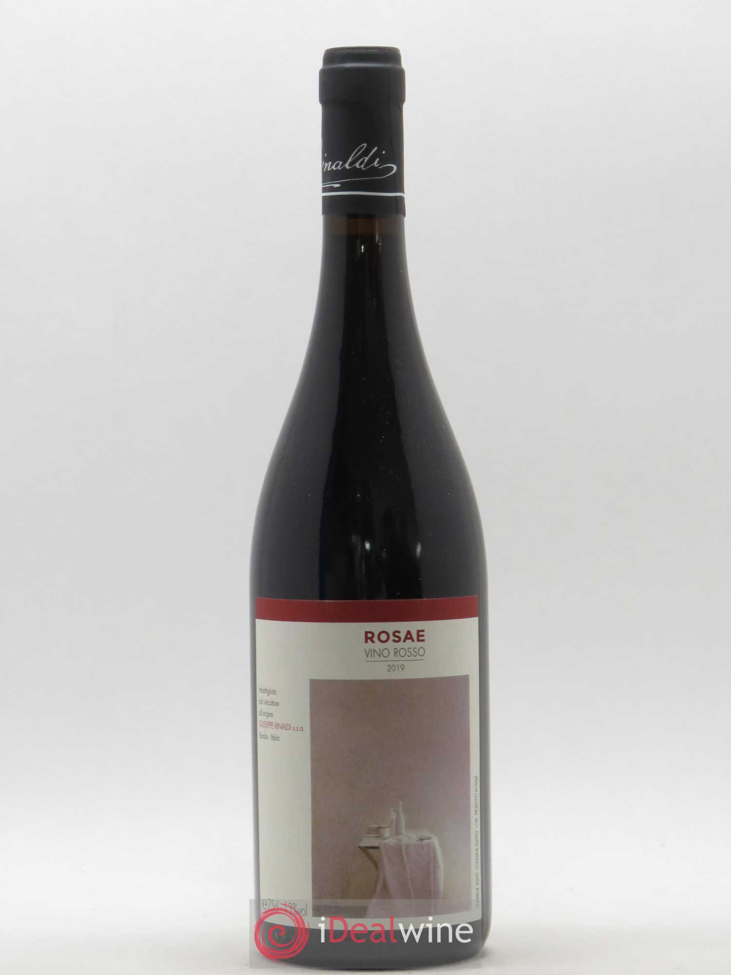 Italie Rosae Giuseppe Rinaldi 2019 - Lot de 1 bouteille - 0