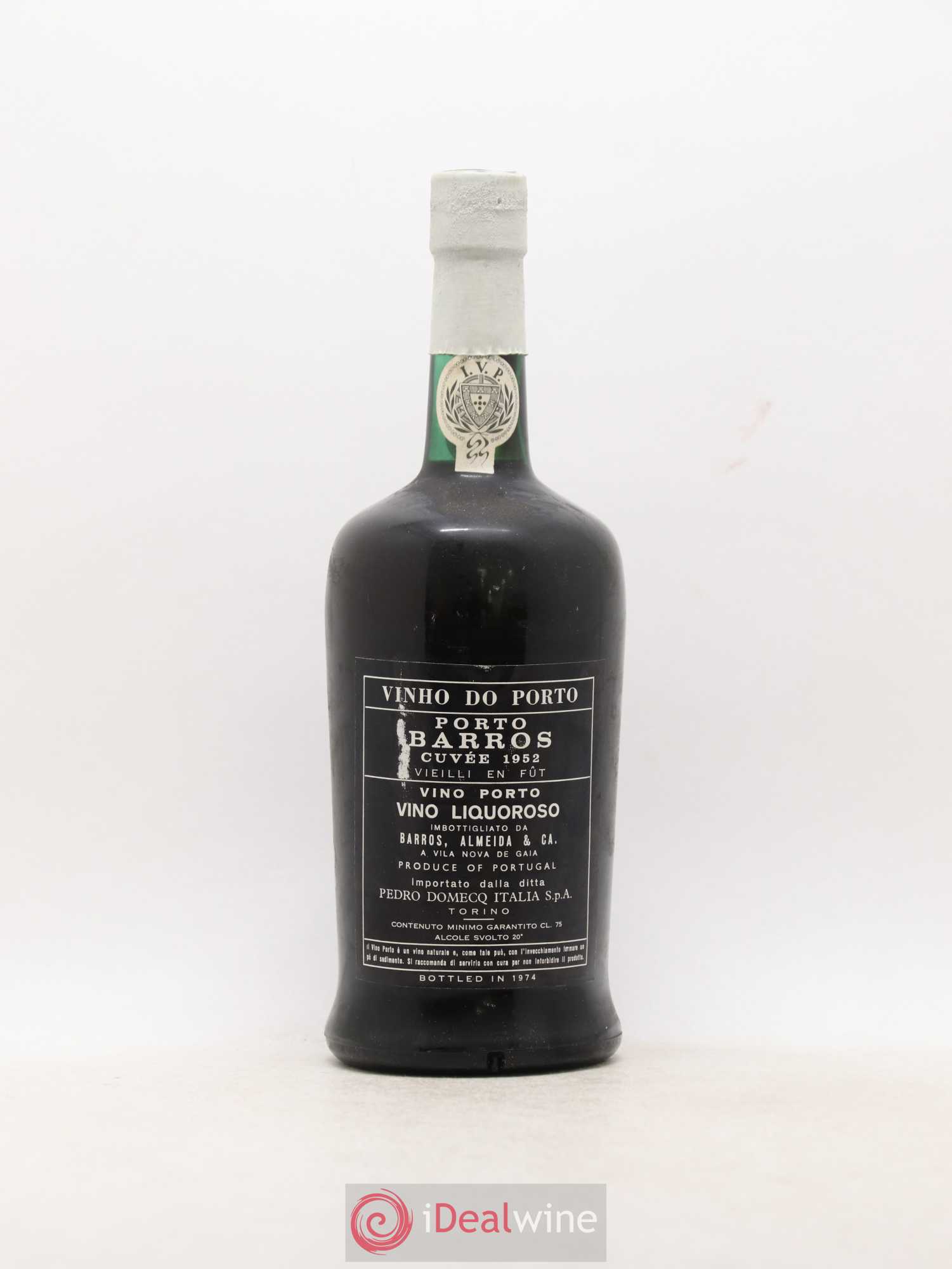 Porto Barros 1952 - Posten von 1 Flasche - 2