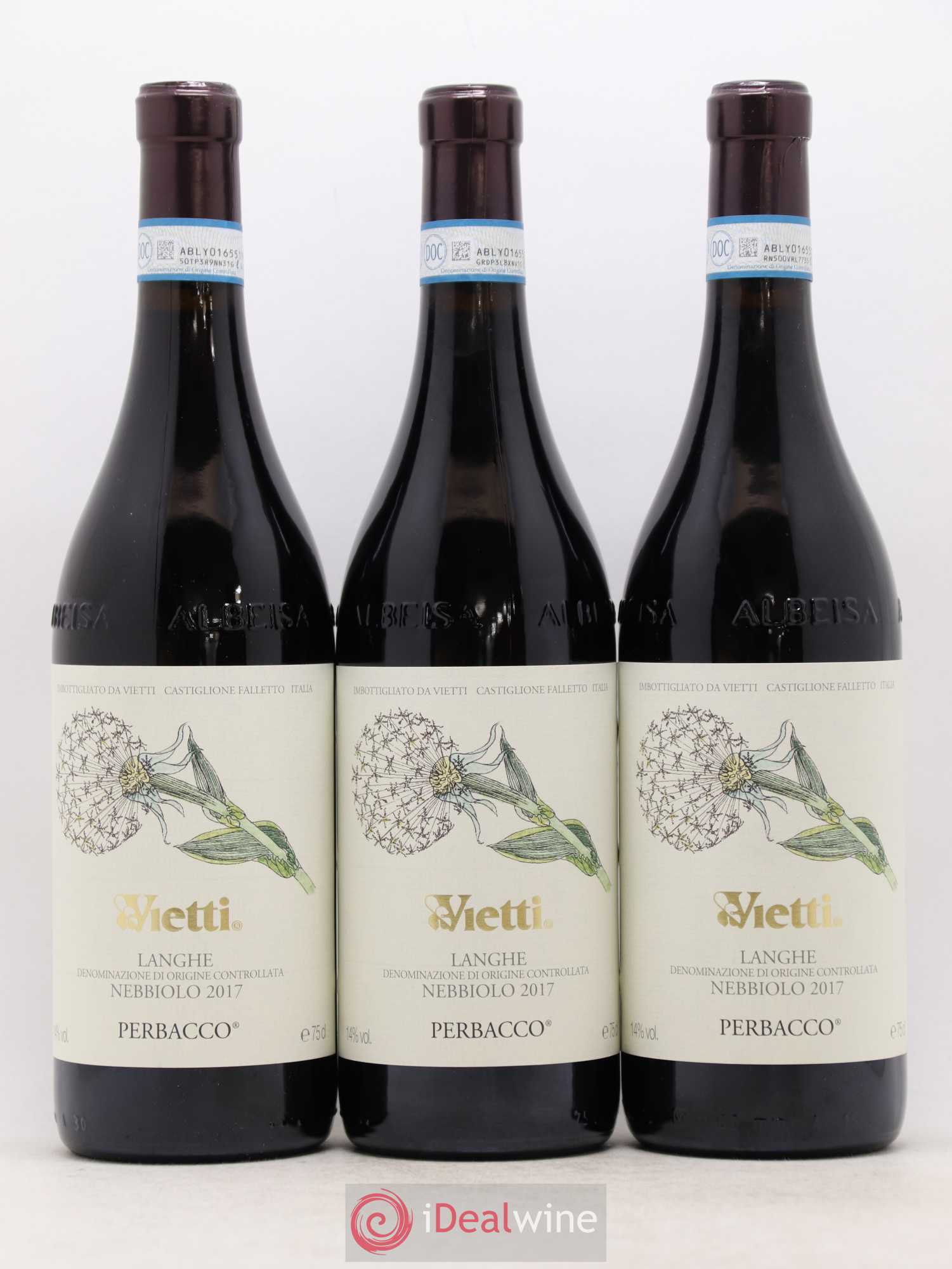 Langhe DOC Perbacco Vietti 2017 - Lot de 6 bouteilles - 2