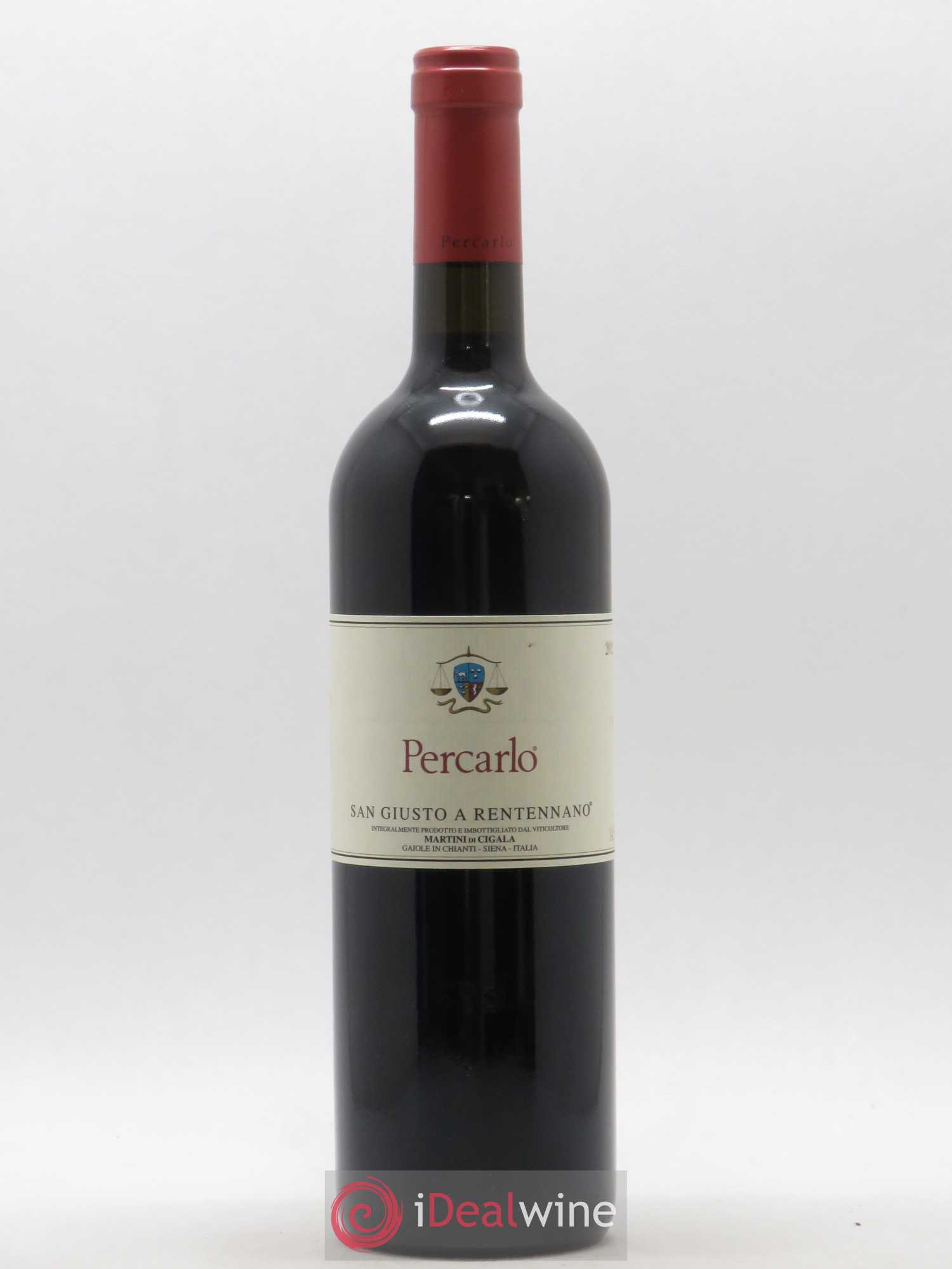 Toscana IGT San Giusto a Rentennano Percarlo Famille Martini di Cigala 2012 - Lot de 1 bouteille - 0