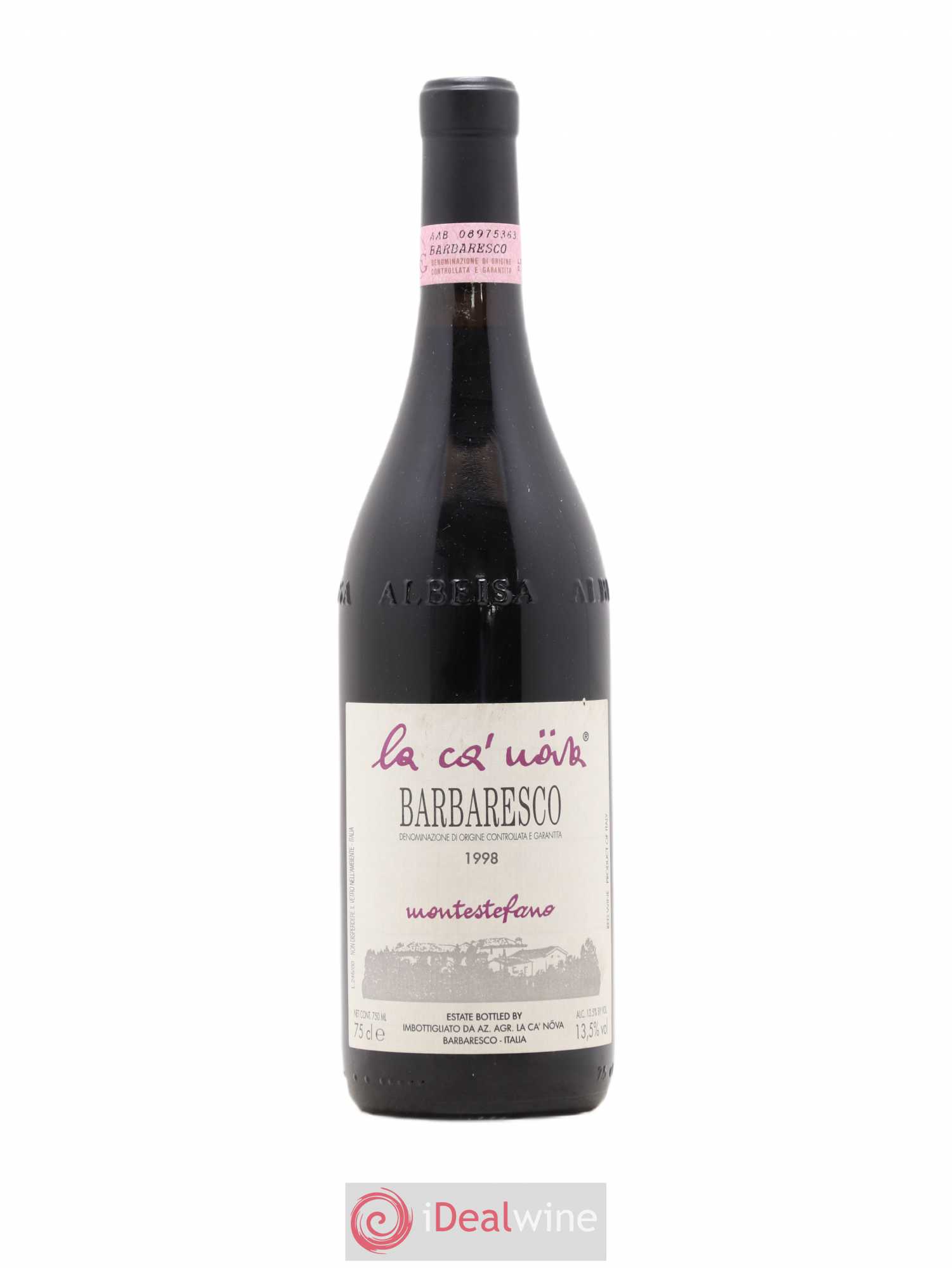 Barbaresco DOCG Montestefano La Ca Nova 1998 - Lot de 1 bouteille - 0