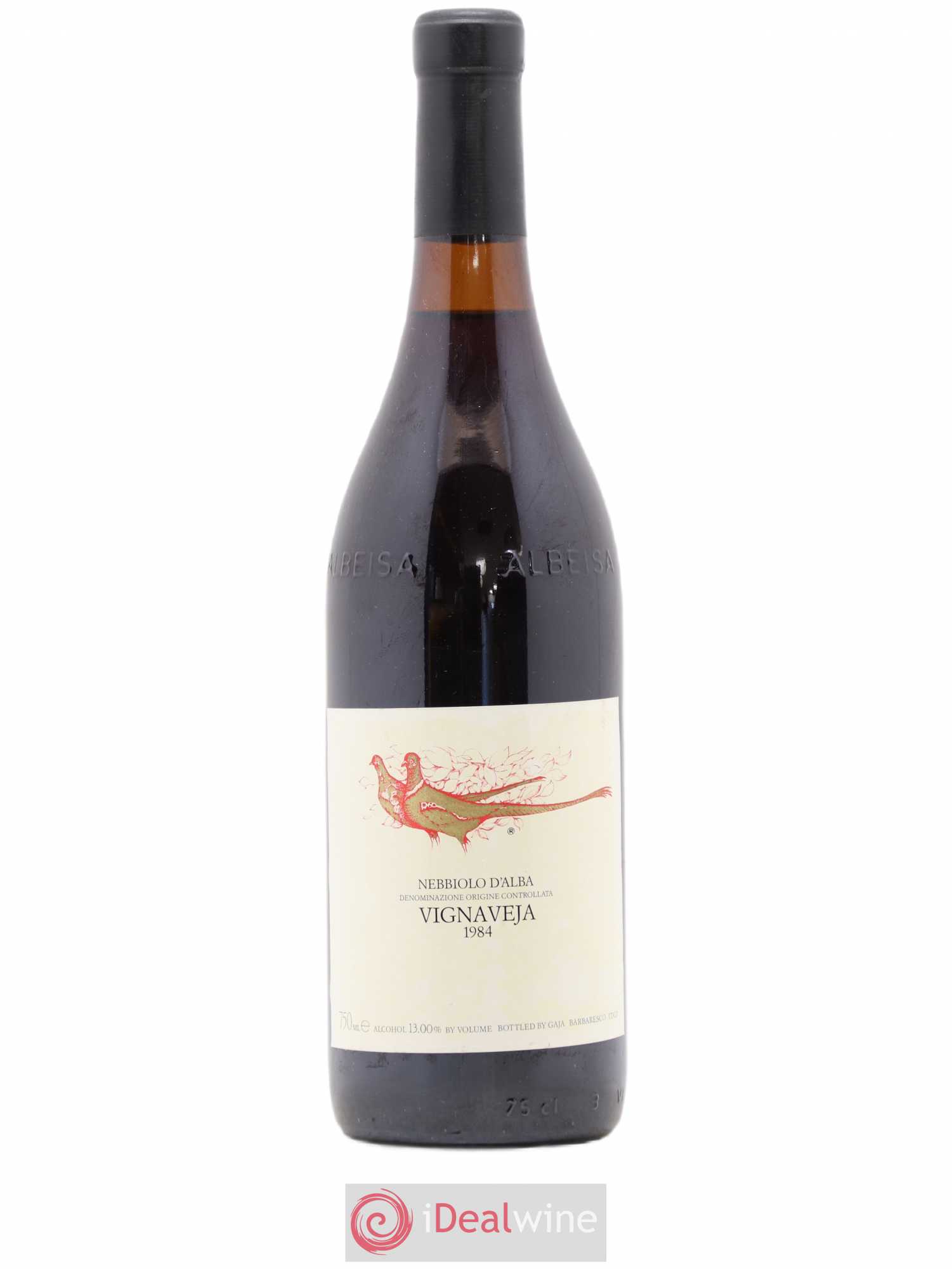 Nebbiolo d'Alba DOC Vignaveja Angelo Gaja 1984 - Posten von 1 Flasche - 0