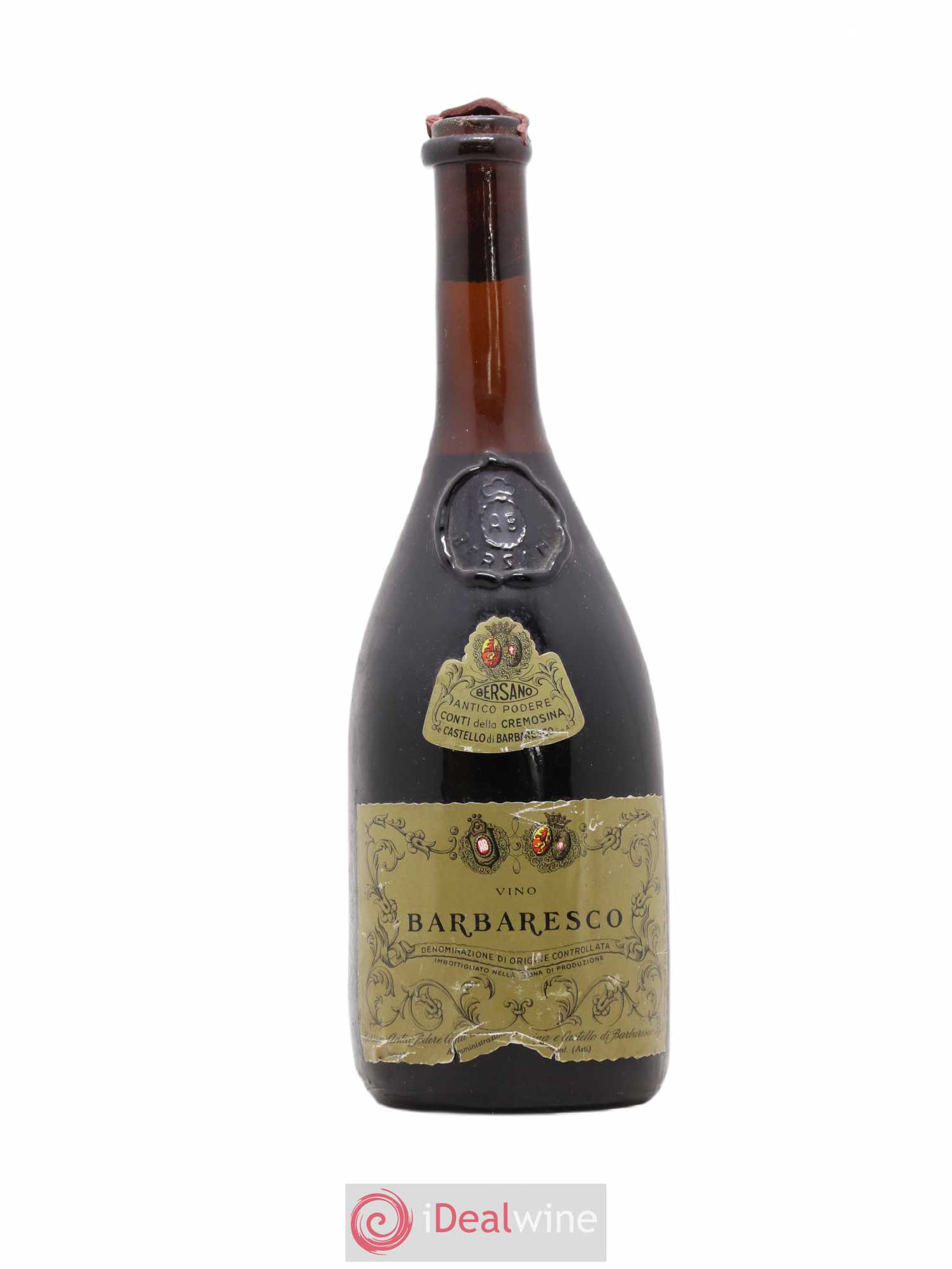 Barbaresco DOCG Conti della Cremosina Bersano 1970 - Posten von 1 Flasche - 0
