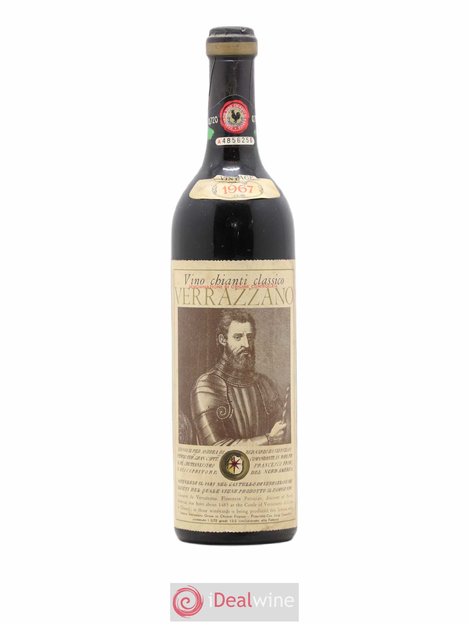 Buy Chianti Classico DOCG Verrazzano 1967 (lot: B2200129-655)