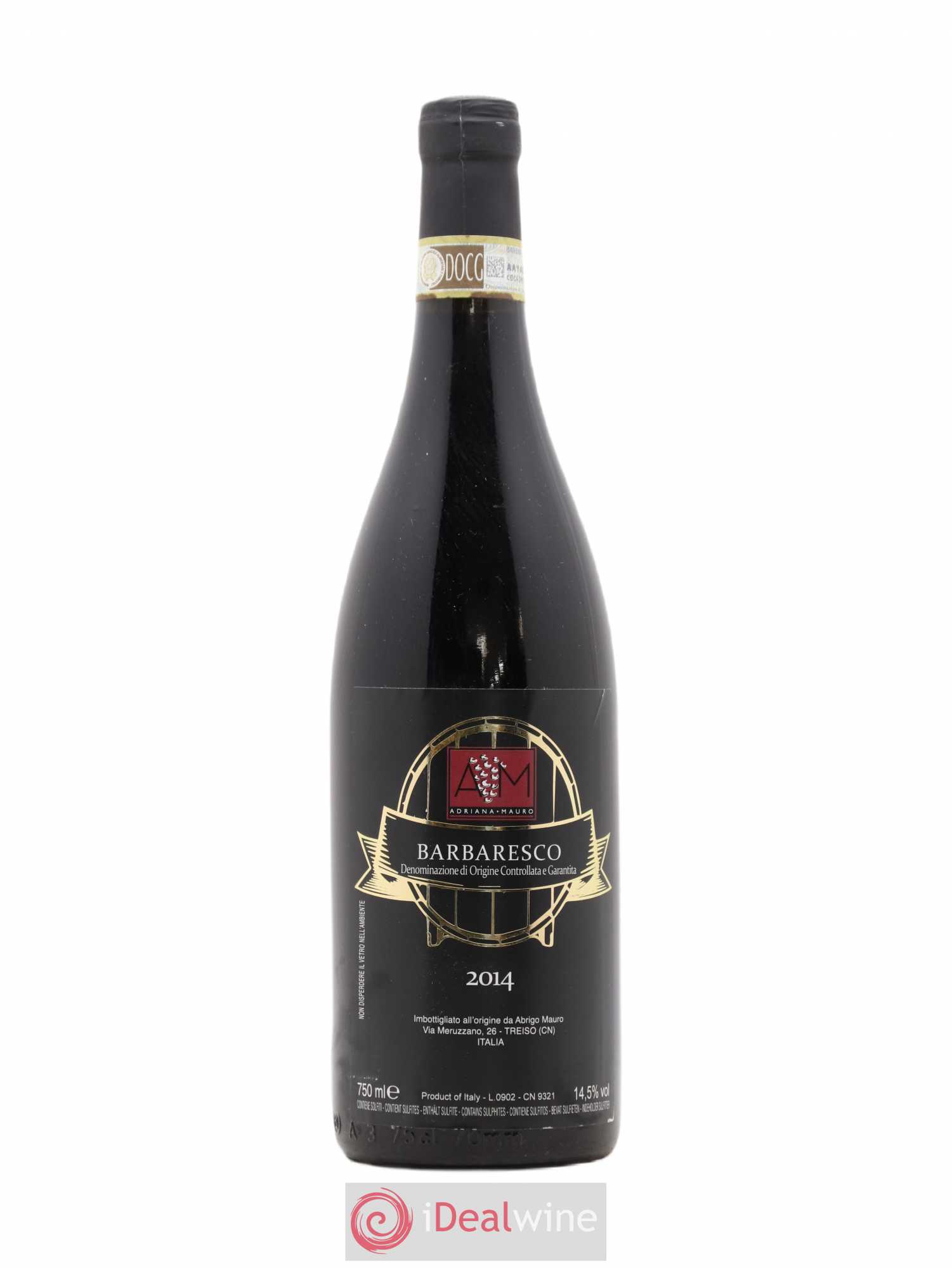 Barbaresco DOCG Adriana Mauro 2014 - Lot de 1 bouteille - 0