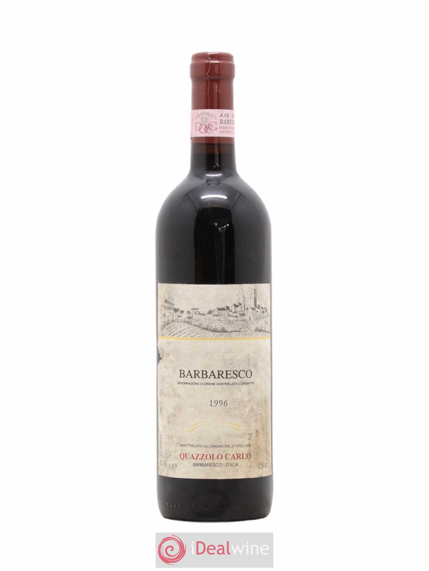 Barbaresco DOCG Quazzolo Carlo 1996 - Lot de 1 bouteille - 0