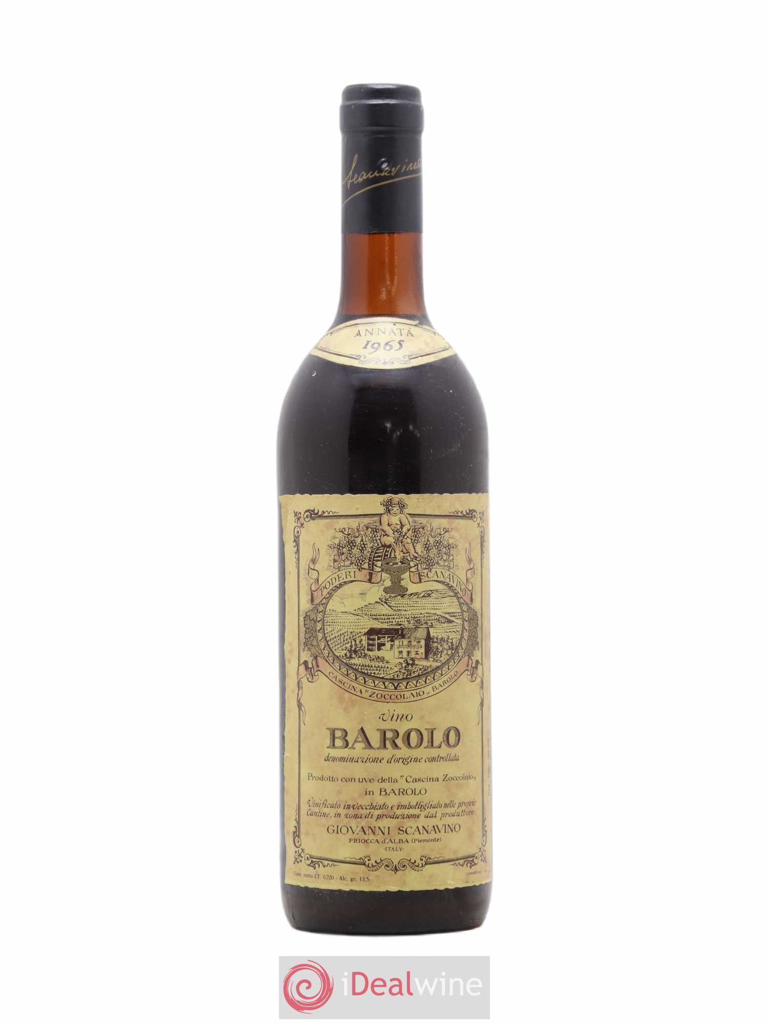 Barolo Giovanni Scanavino 1965 - Lot de 1 bouteille - 0