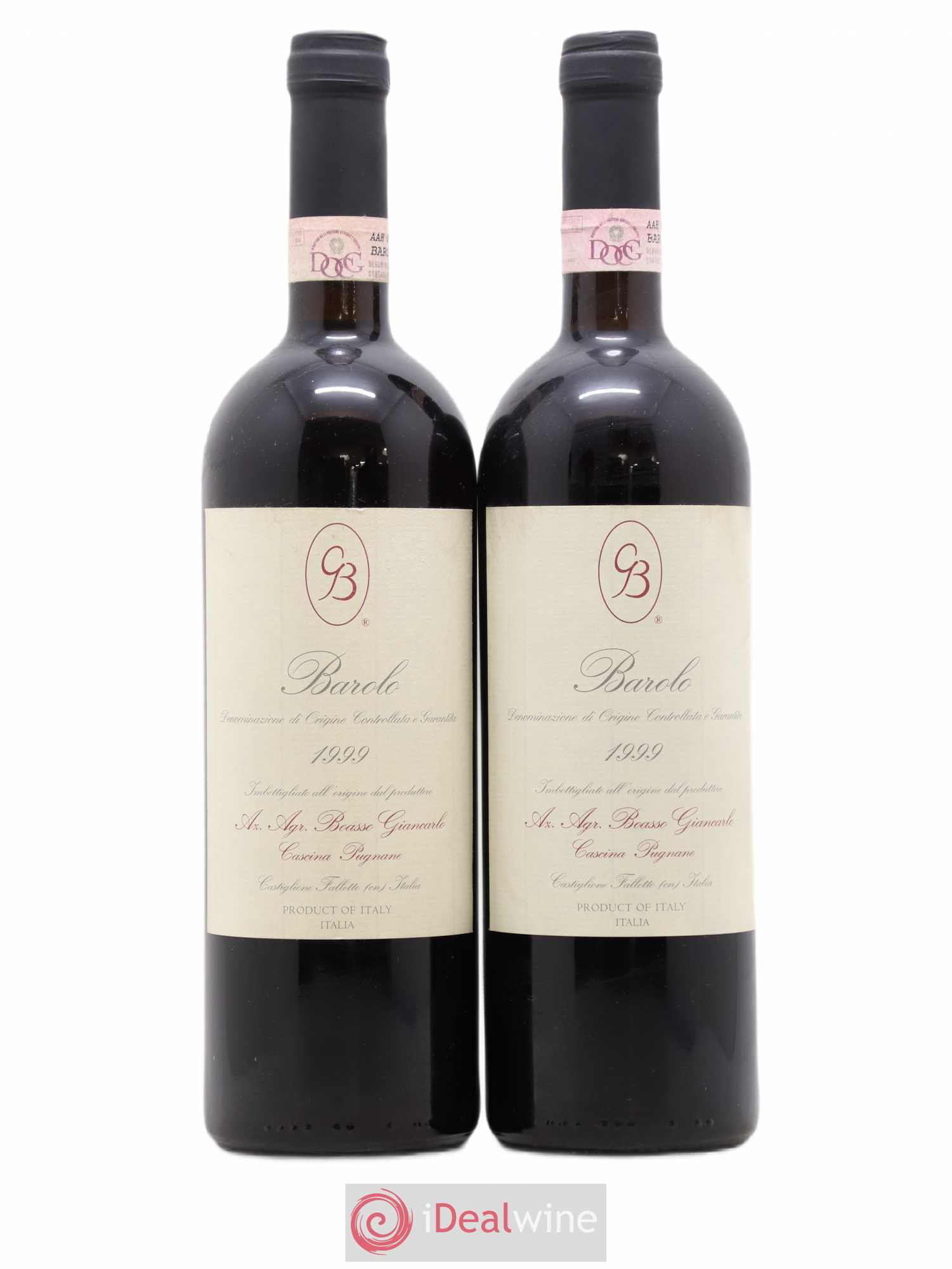 Barolo Cascina Pugnane Boasso Giancarlo 1999 - Posten von 2 Flaschen - 0