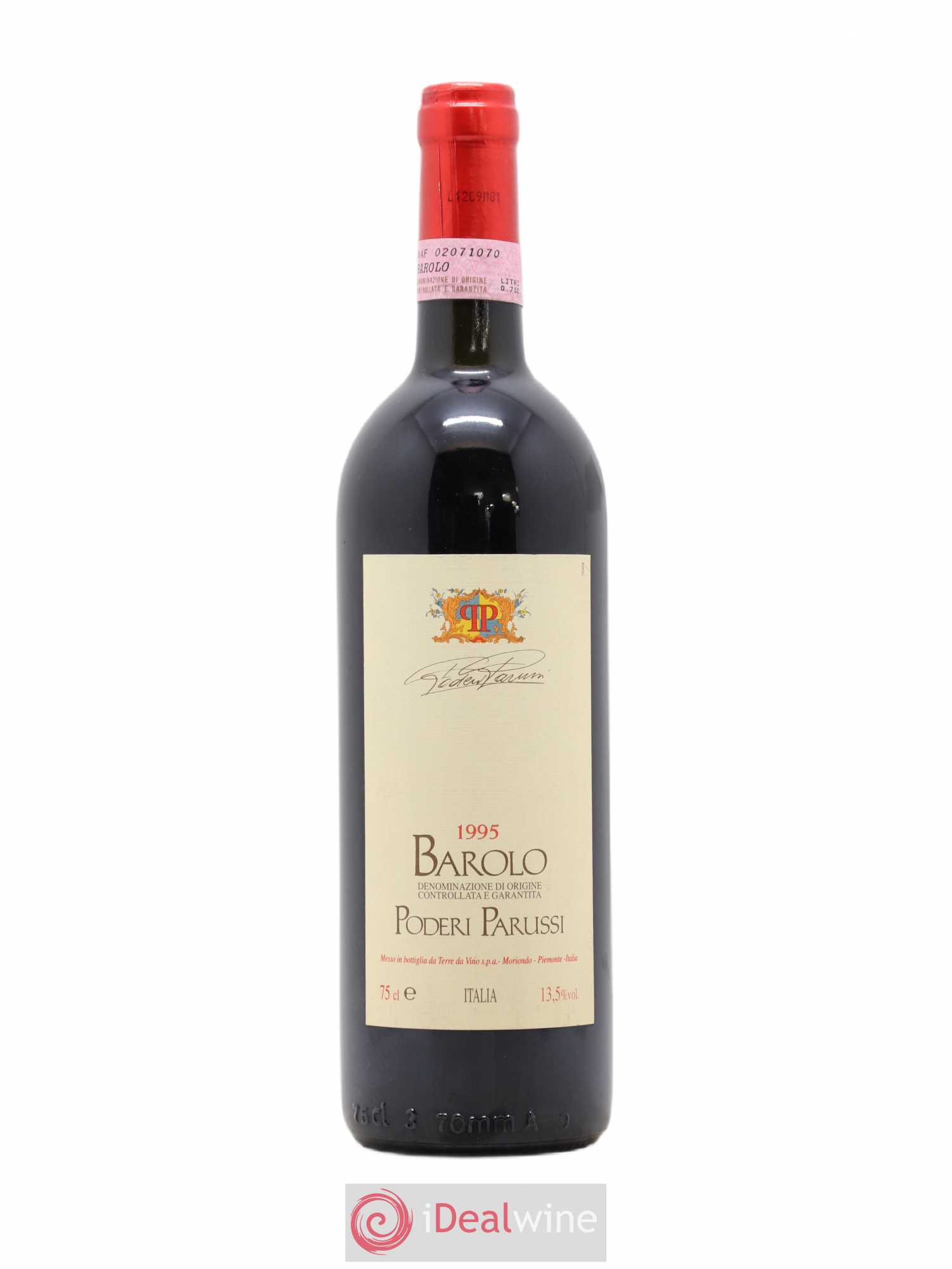 Barolo Poderi Parussi 1995 - Lot of 1 bottle - 0