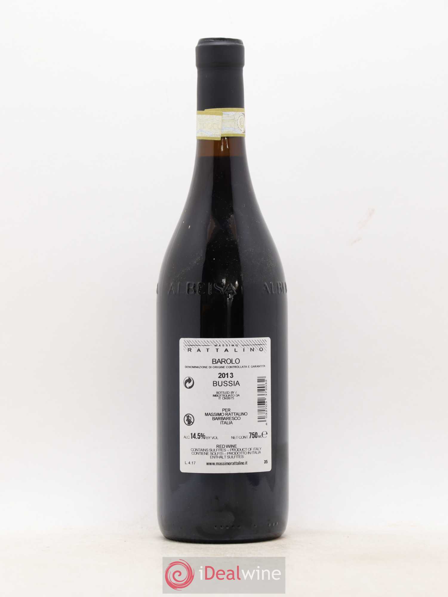 Barolo Trentacinque 35 Bussia Massimo Rattalino 2013 - Lot de 1 bouteille - 1