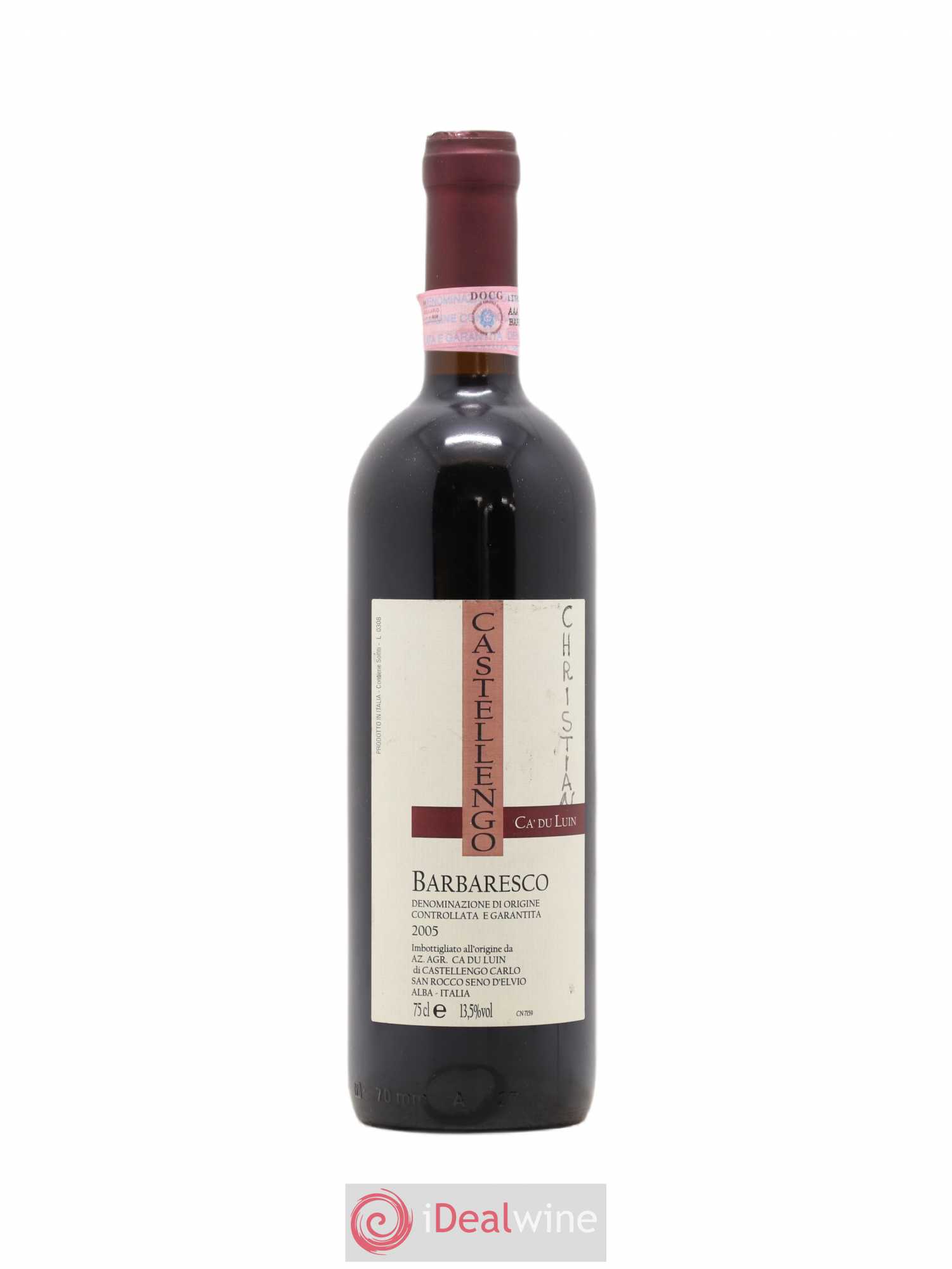 Barbaresco DOCG Ca du Luin Castellengo 2005 - Posten von 1 Flasche - 0