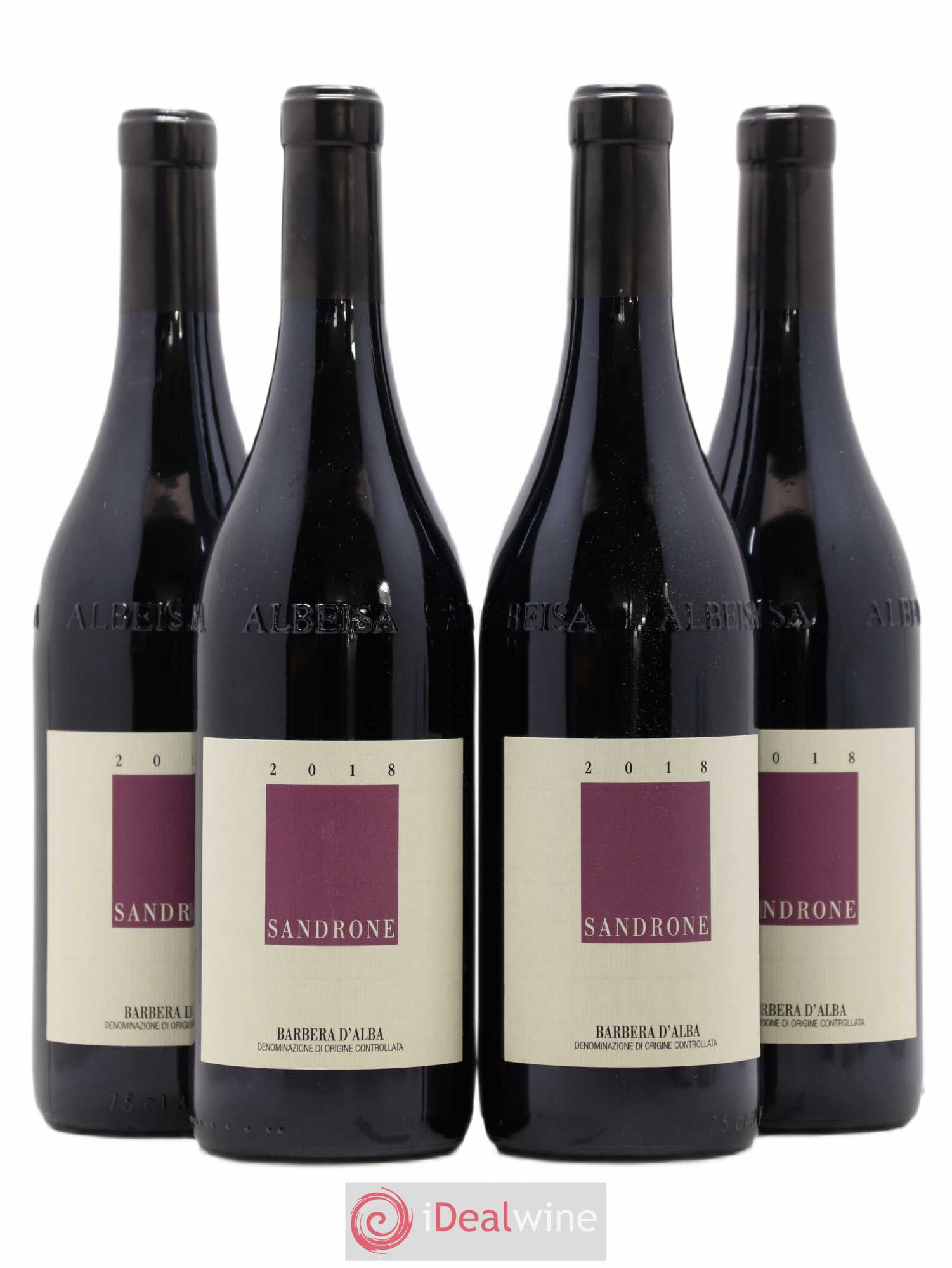 Barbera d'Alba DOC Luciano Sandrone 2018 - Lot de 4 bouteilles - 0