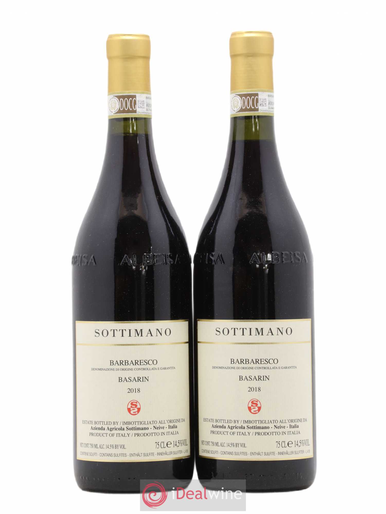 Barbaresco DOCG 2018 - Lotto di 2 bottiglie - 0