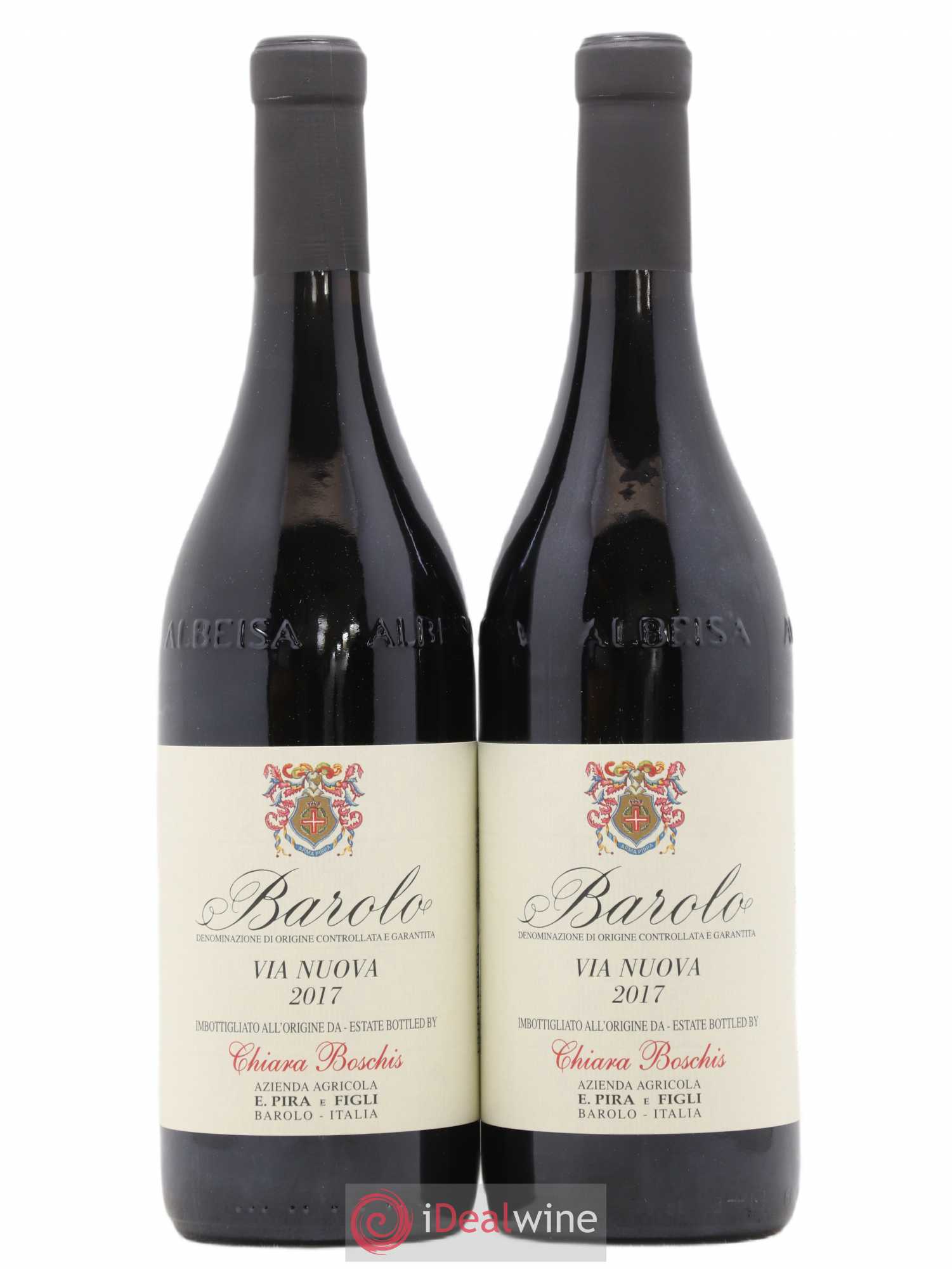 Barolo Via Nuova Chiara Boschis 2017 - Lot de 2 bouteilles - 0