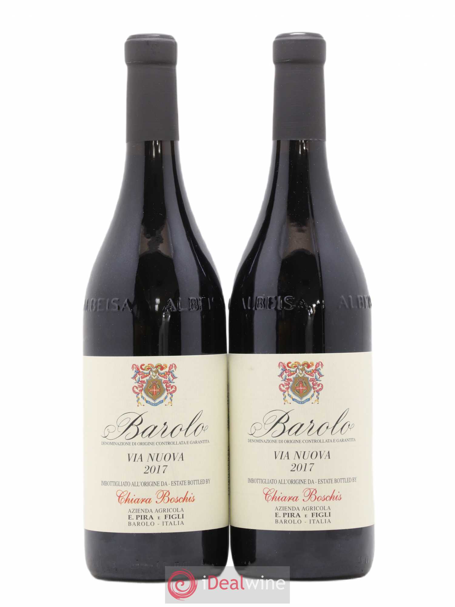 Barolo Via Nuova Chiara Boschis 2017 - Lot de 2 bouteilles - 0