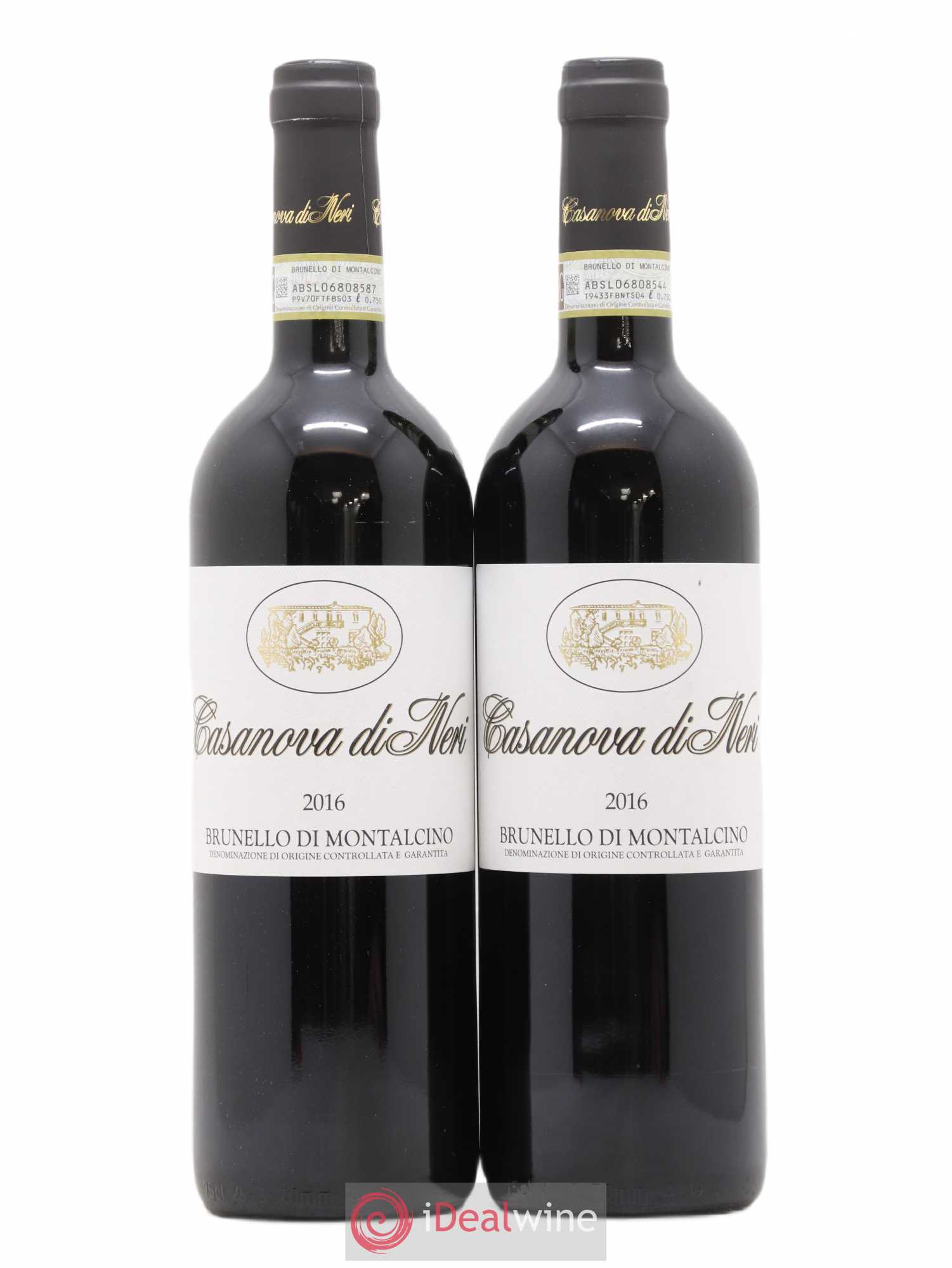 Brunello di Montalcino DOCG Casanova di Neri - Giacomo Neri 2016 - Lot de 2 bouteilles - 0
