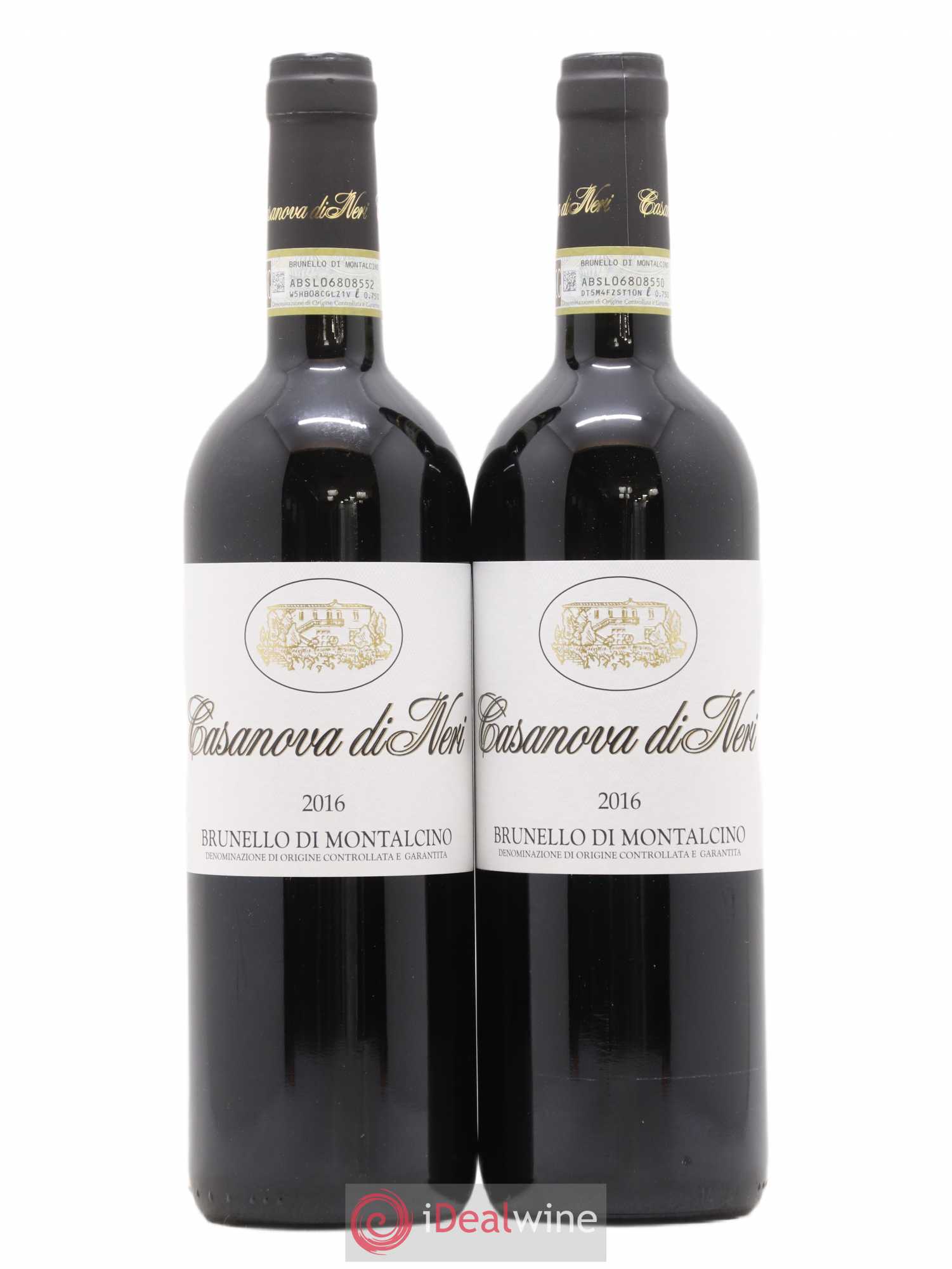 Brunello di Montalcino DOCG Casanova di Neri - Giacomo Neri 2016 - Lot de 2 bouteilles - 0