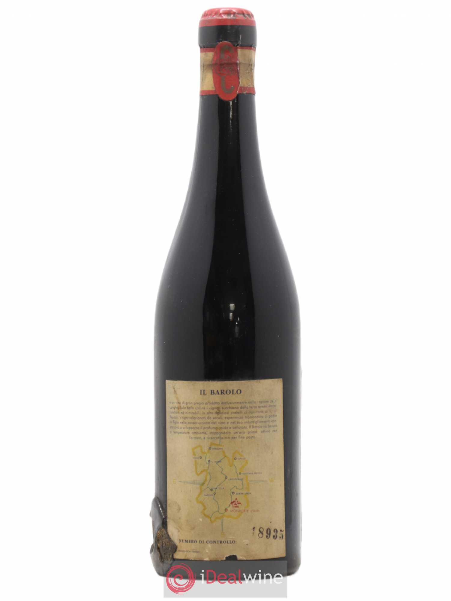 Barolo DOCG Giacomo Conterno Riserva 1937 - Posten von 1 Flasche - 1