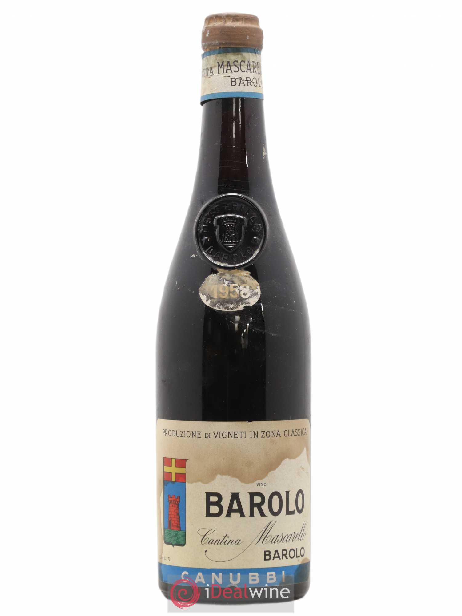 Barolo Cannubi Bartolo Mascarello 1958 - Posten von 1 Flasche - 0