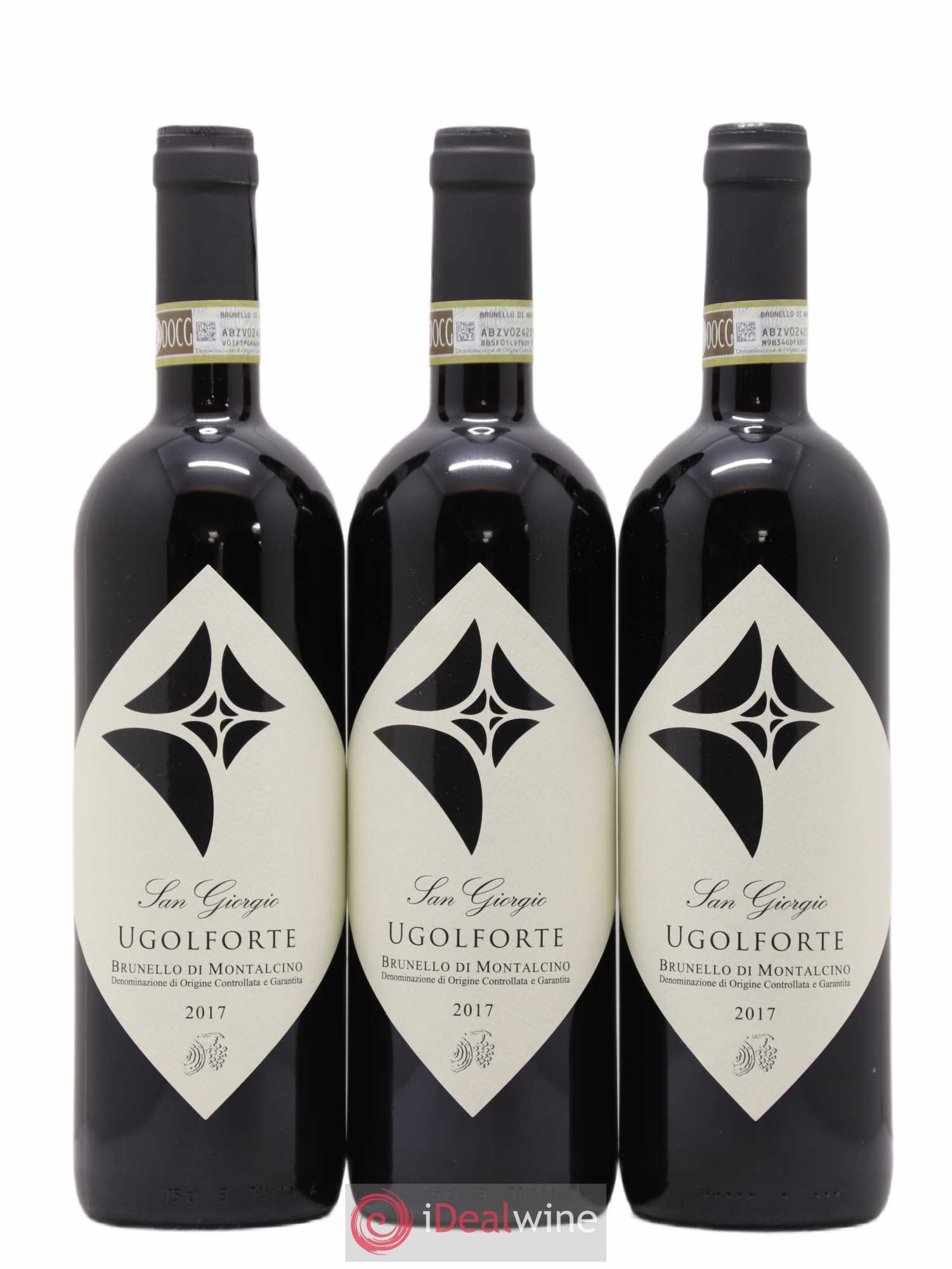 Brunello di Montalcino Ugolforte San Giorgio 2017 - Posten von 3 Flaschen - 0