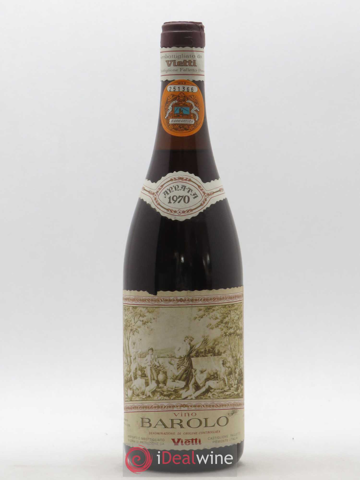 Barolo 1970 - Posten von 1 Flasche - 0