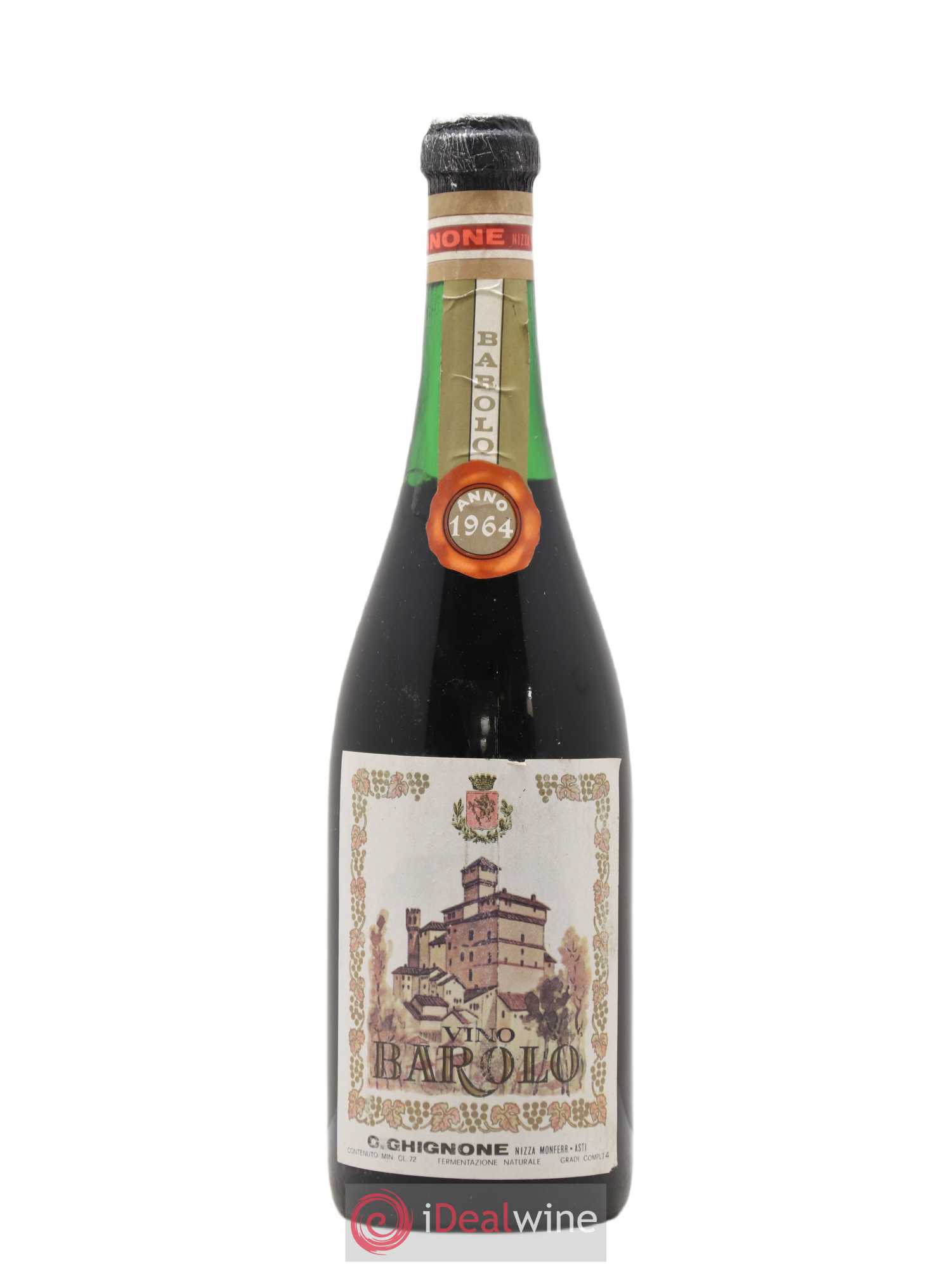 Barolo Ghignone 1964 - Lot de 1 bouteille - 0