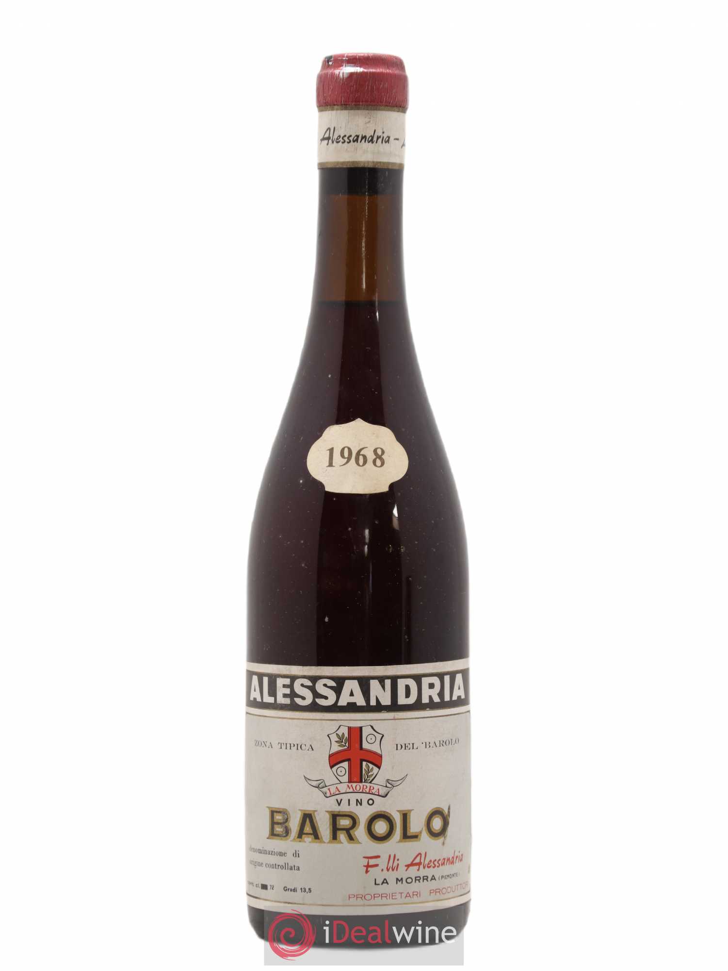 Barolo DOCG Fratelli Alessandria 1968 - Lot de 1 bouteille - 0