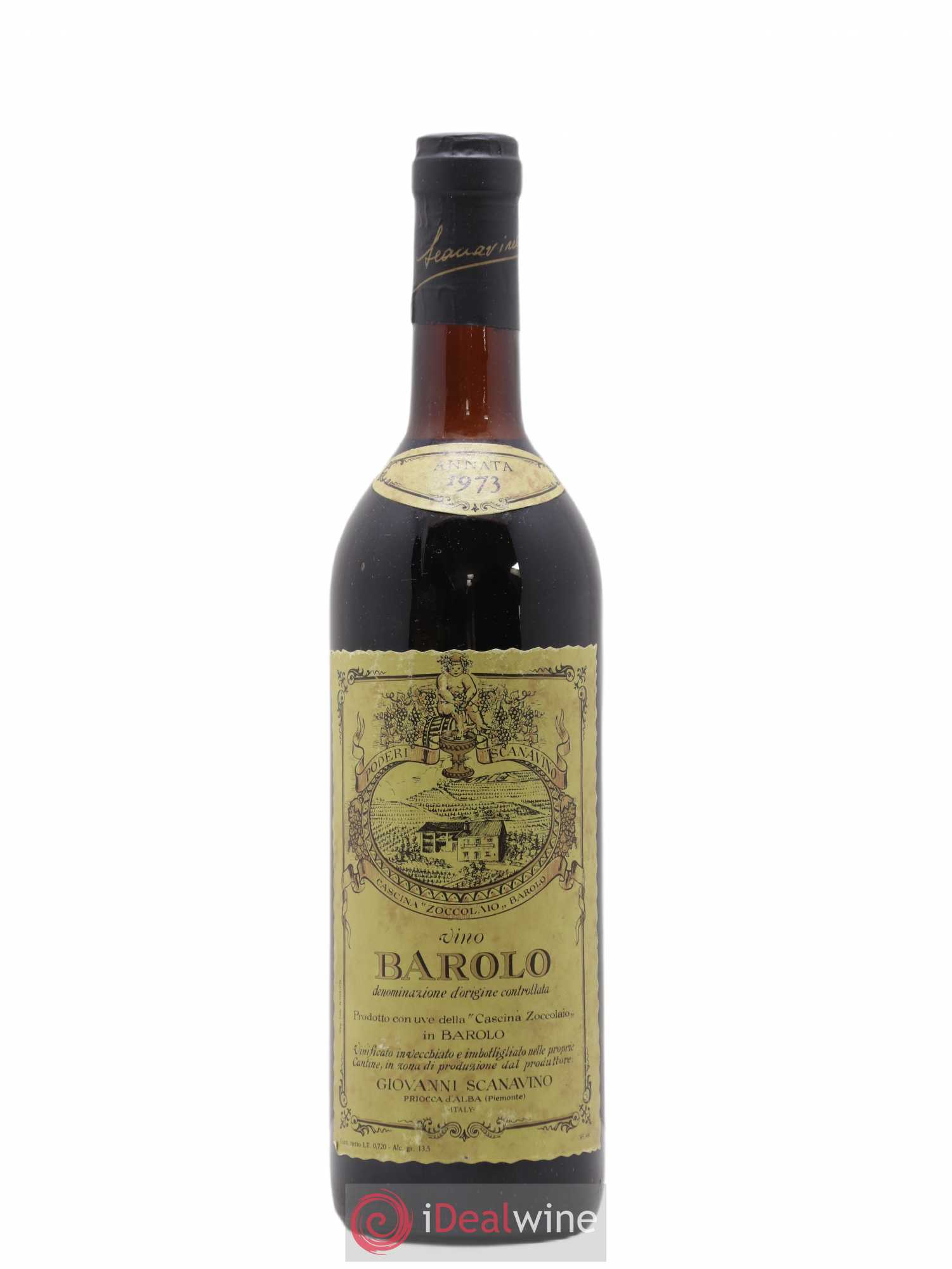 Barolo Giovanni Scanavino 1973 - Lot de 1 bouteille - 0