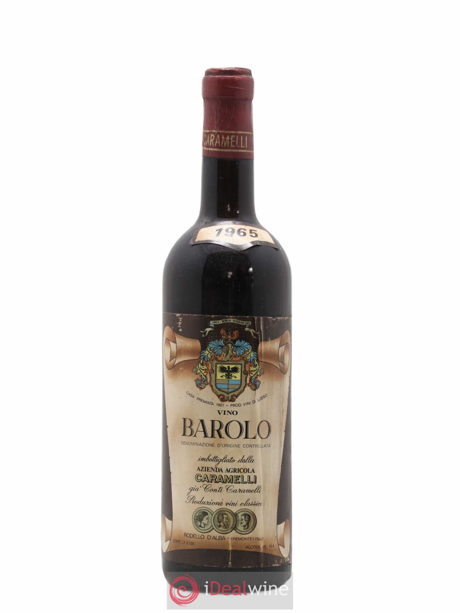 Barolo Caramelli 1965 - Posten von 1 Flasche - 0