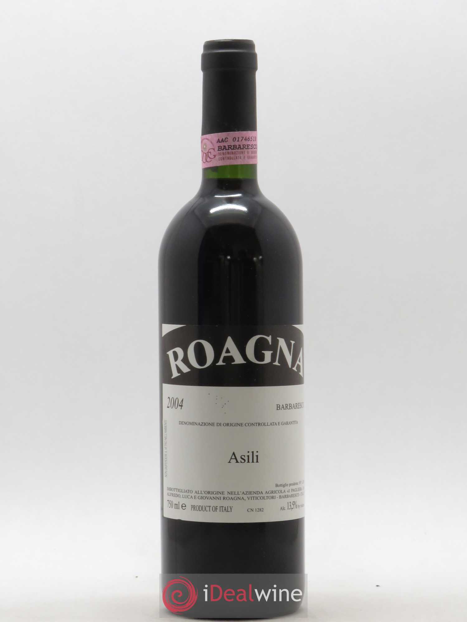 Barbaresco DOCG Asili Roagna 2004 - Lot de 1 bouteille - 0