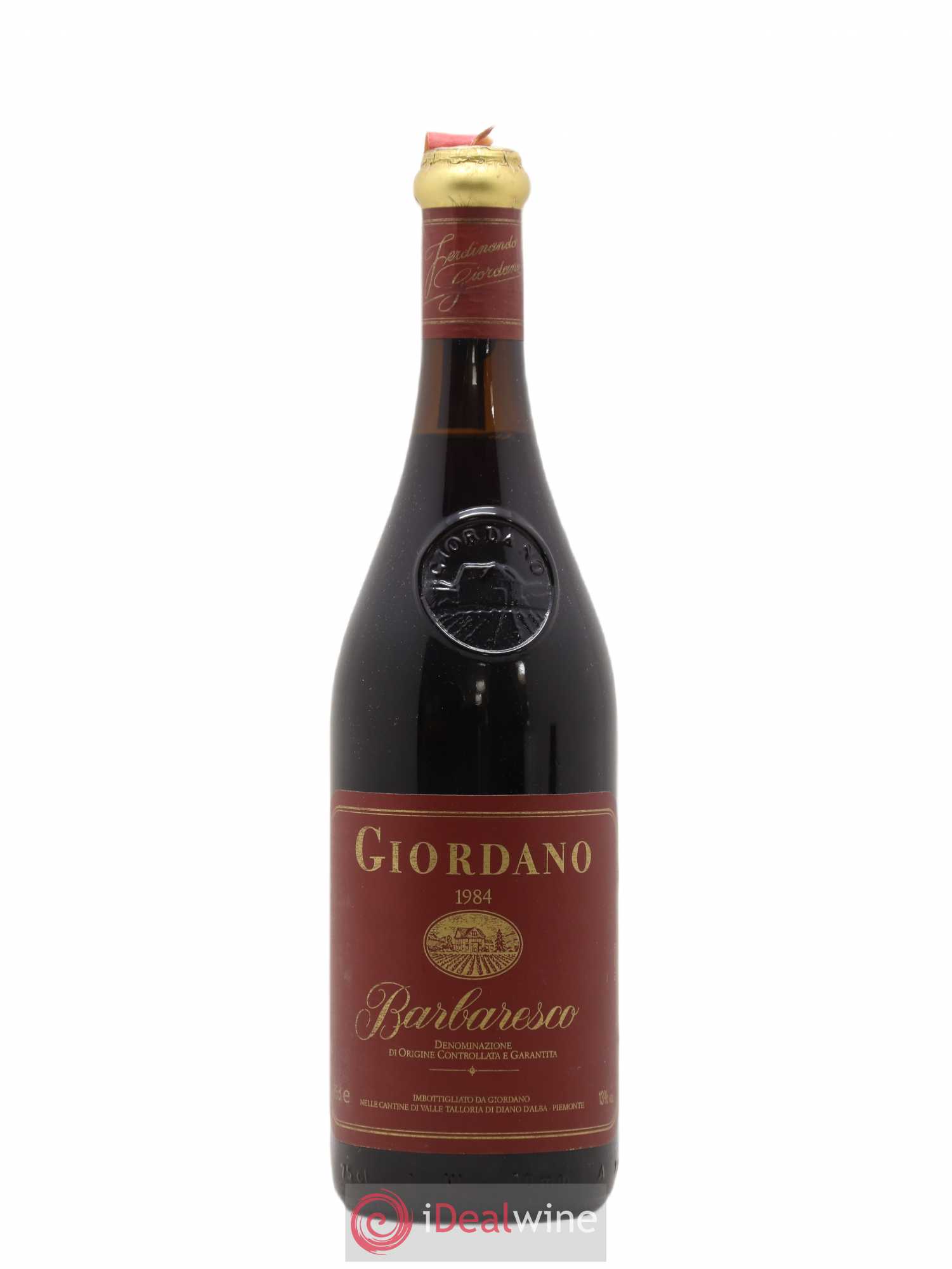 Barbaresco DOCG Giordano 1984 - Lot de 1 bouteille - 0