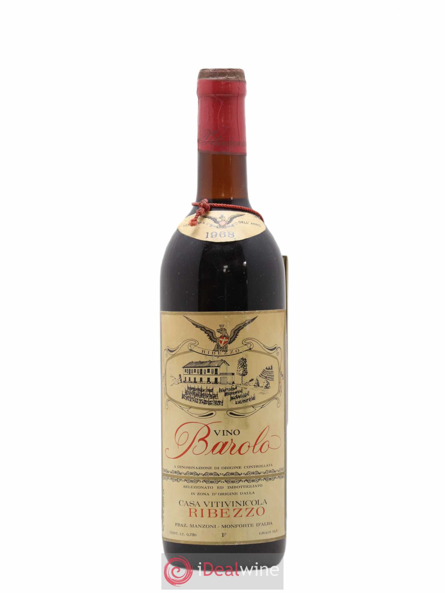 Barolo Ribezzo 1968 - Posten von 1 Flasche - 0
