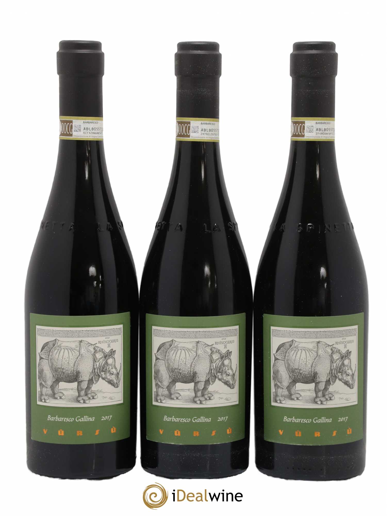 Barbaresco DOCG Vigneto Gallina Vursu La Spinetta - Giorgio Rivetti 2017 - Lot de 6 bouteilles - 3