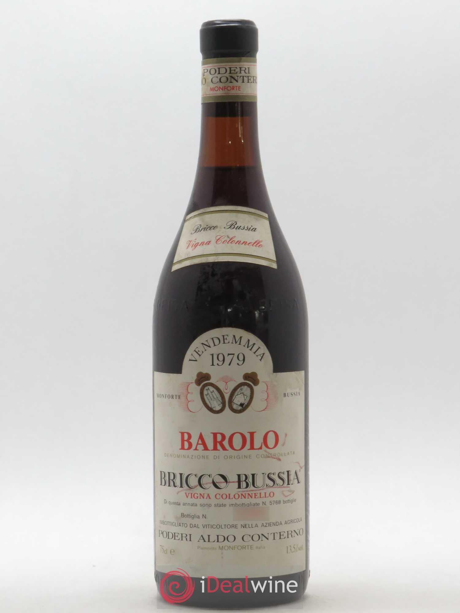 Barolo DOCG Bussia Colonnello Aldo Conterno 1979 - Lot de 1 bouteille - 0