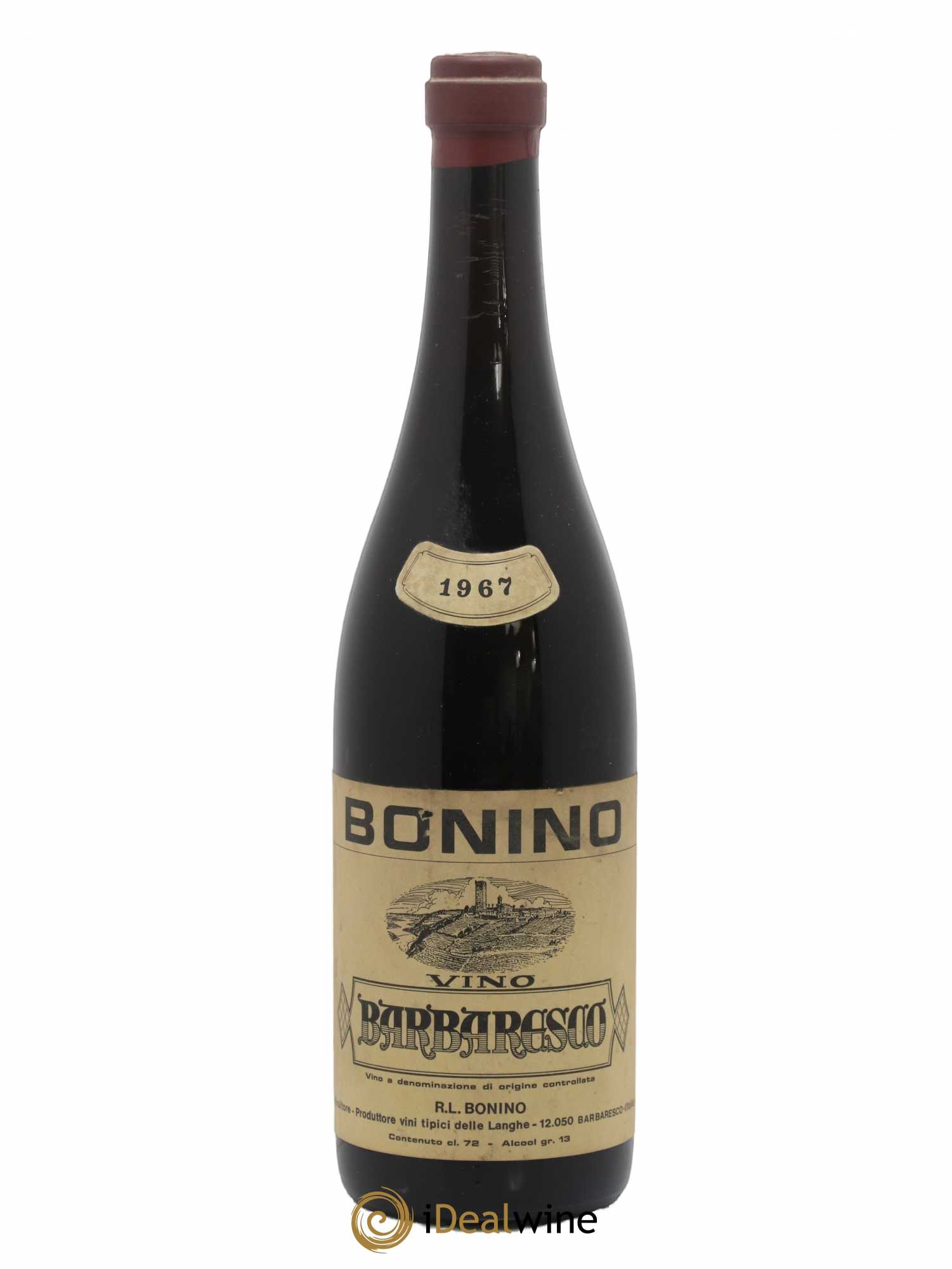 Barbaresco DOCG Bonino 1967 - Posten von 1 Flasche - 0