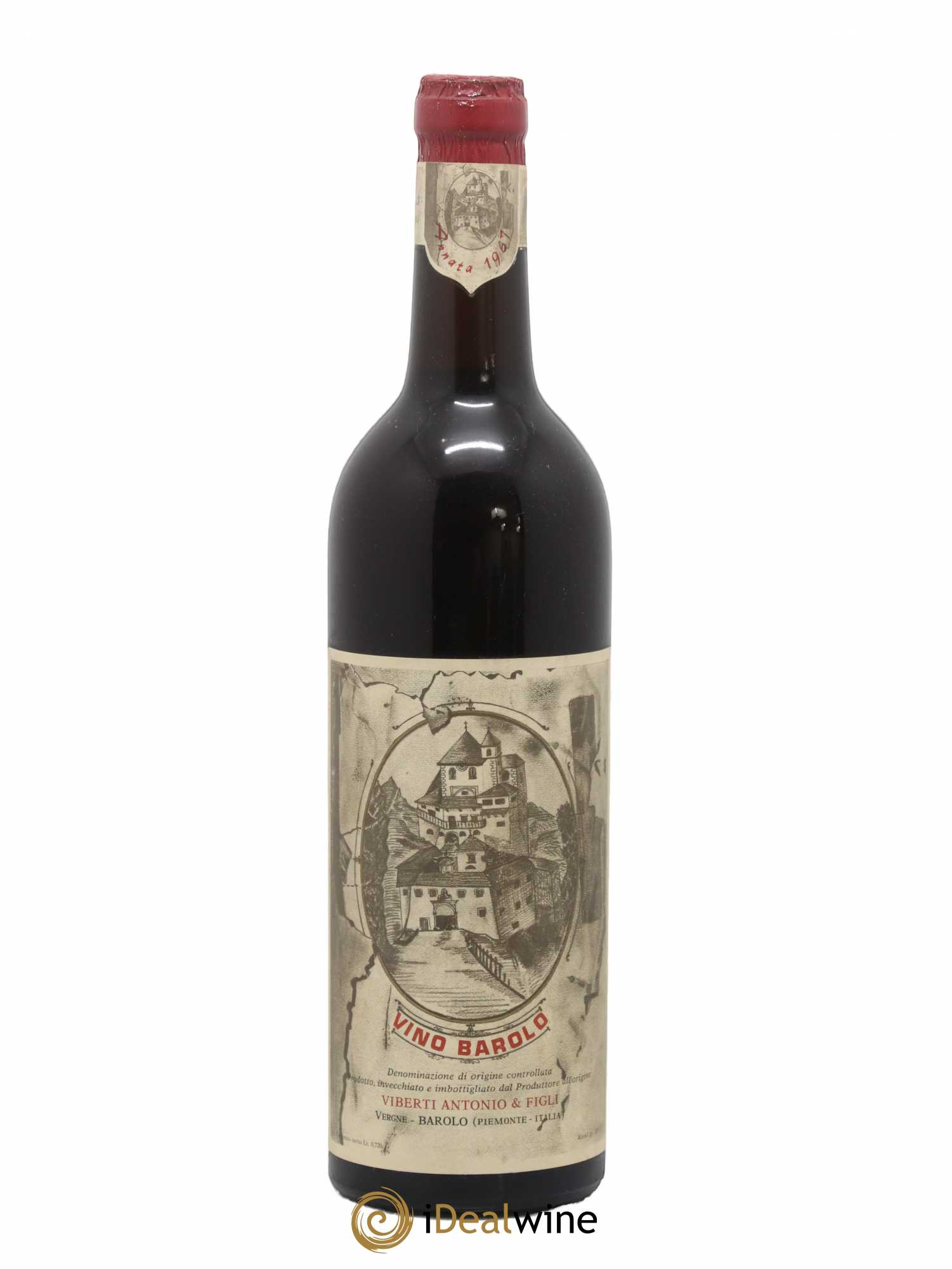 Barolo Antonio Viberti 1967 - Posten von 1 Flasche - 0