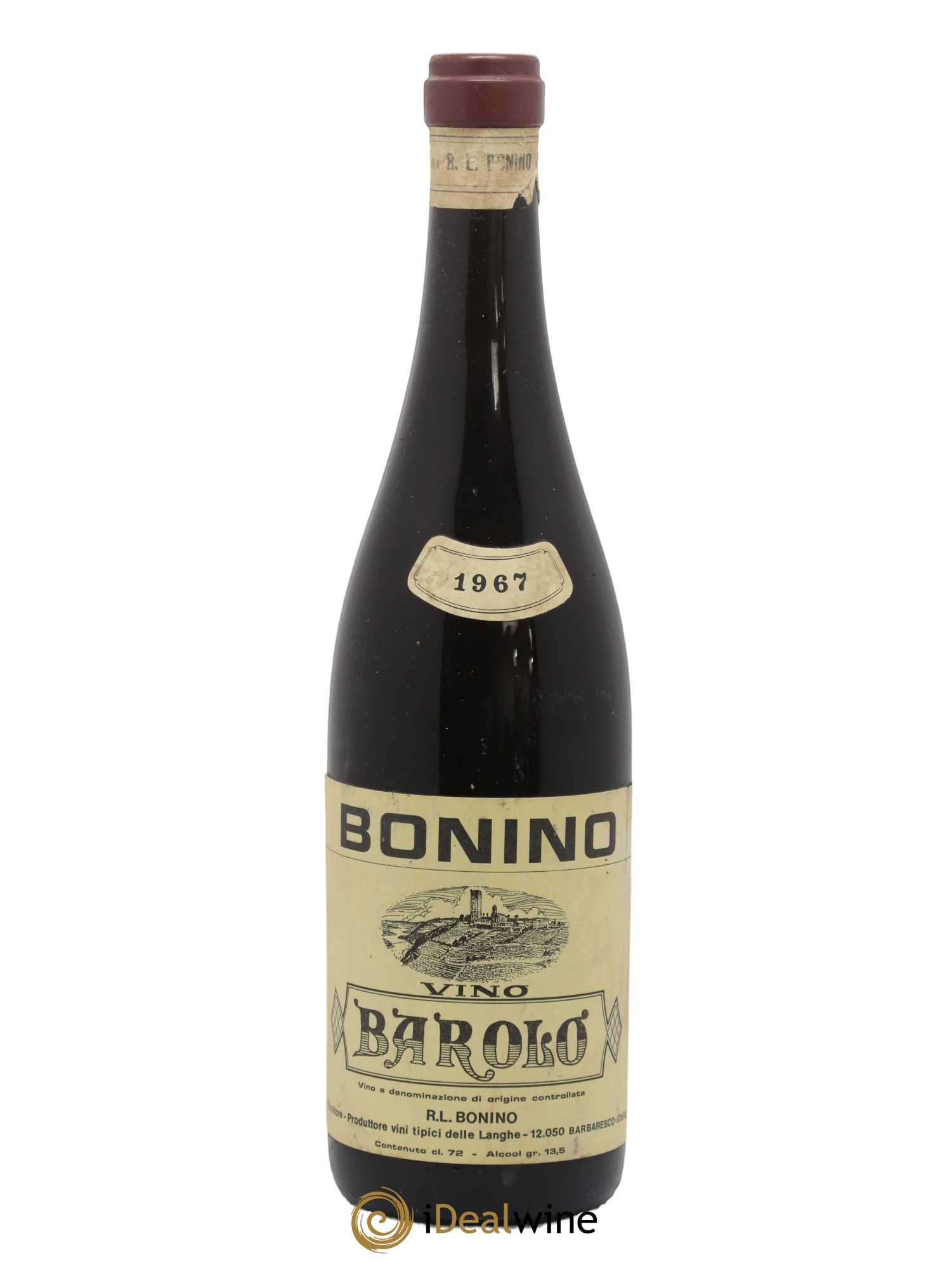 Barolo Bonino 1967 - Lot de 1 bouteille - 0