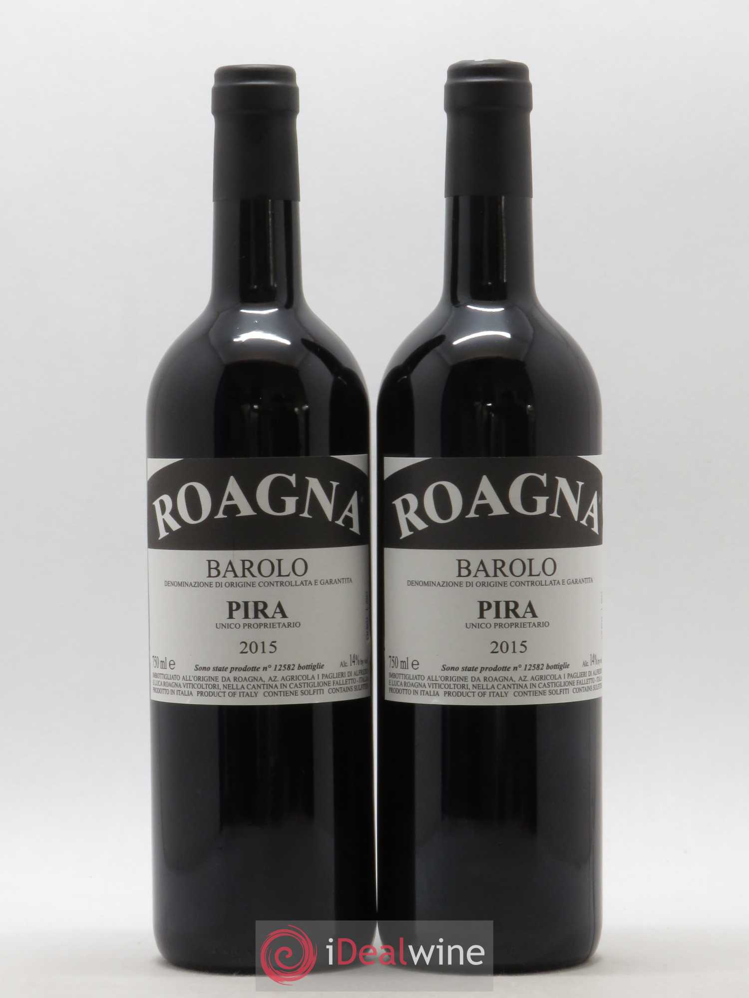 Barolo DOCG Pira Roagna 2015 - Lot de 2 bouteilles - 0